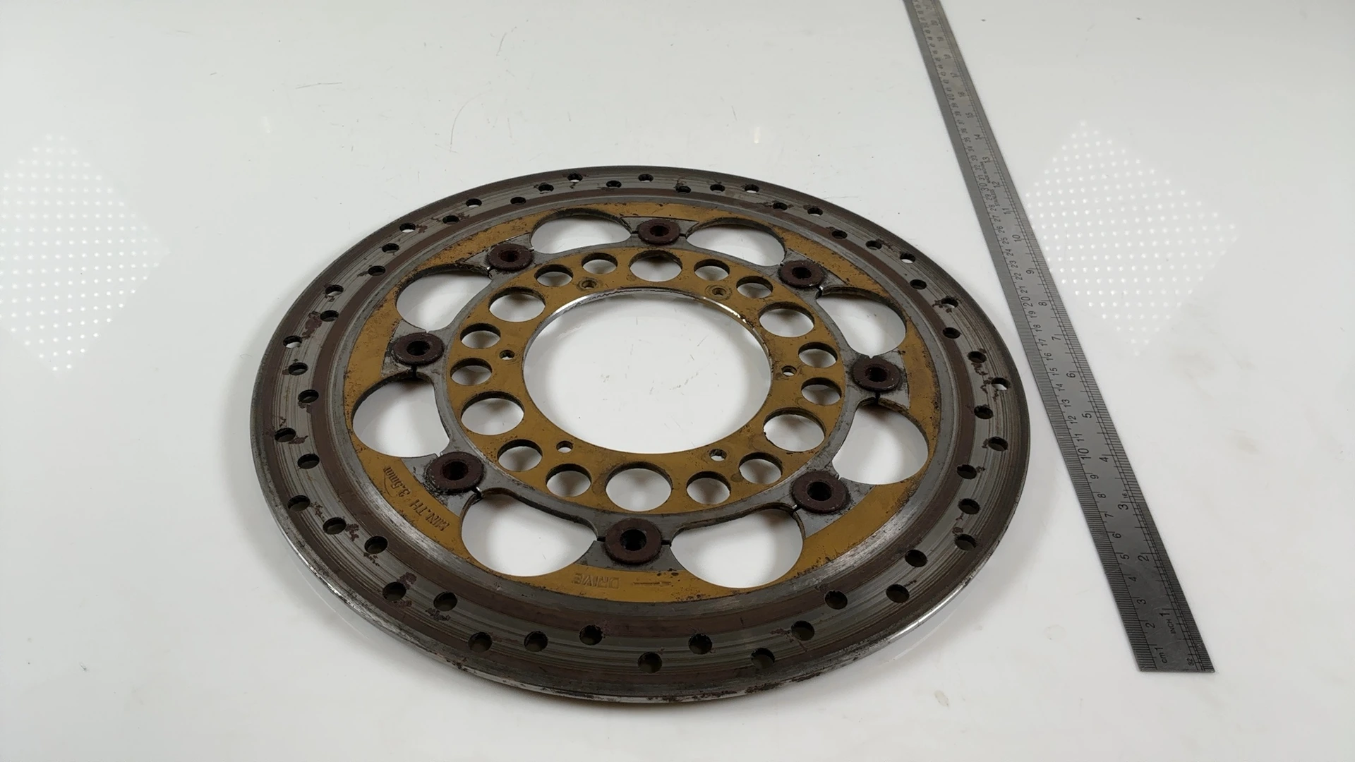Honda NSR125 JC20 125cc Front Brake Disc Rotor 1988-1993 OEM 45251-KY4-900 - Image 3