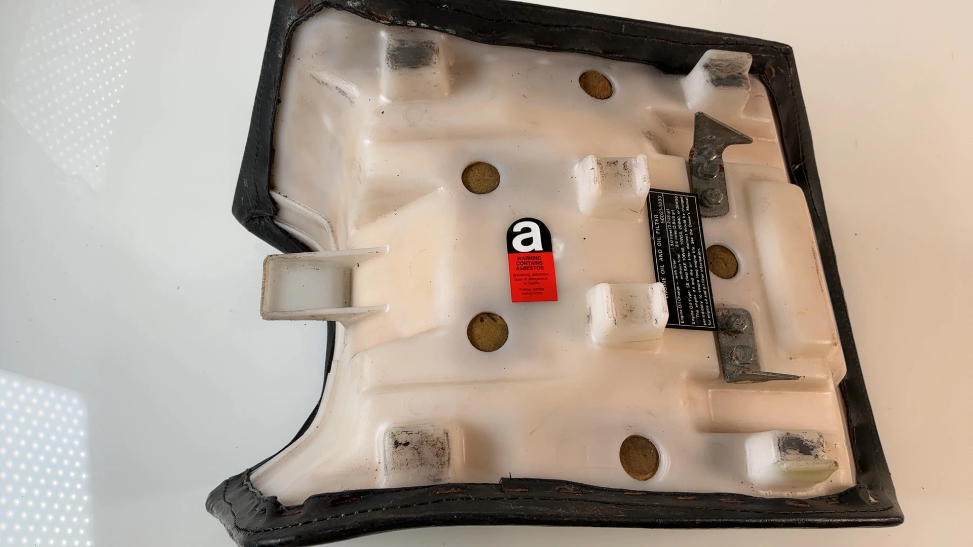 Kawasaki Ninja 600R ZX600C 600cc Front Rider Seat 1988-1997 OEM 53001-1503-ND - Image 2