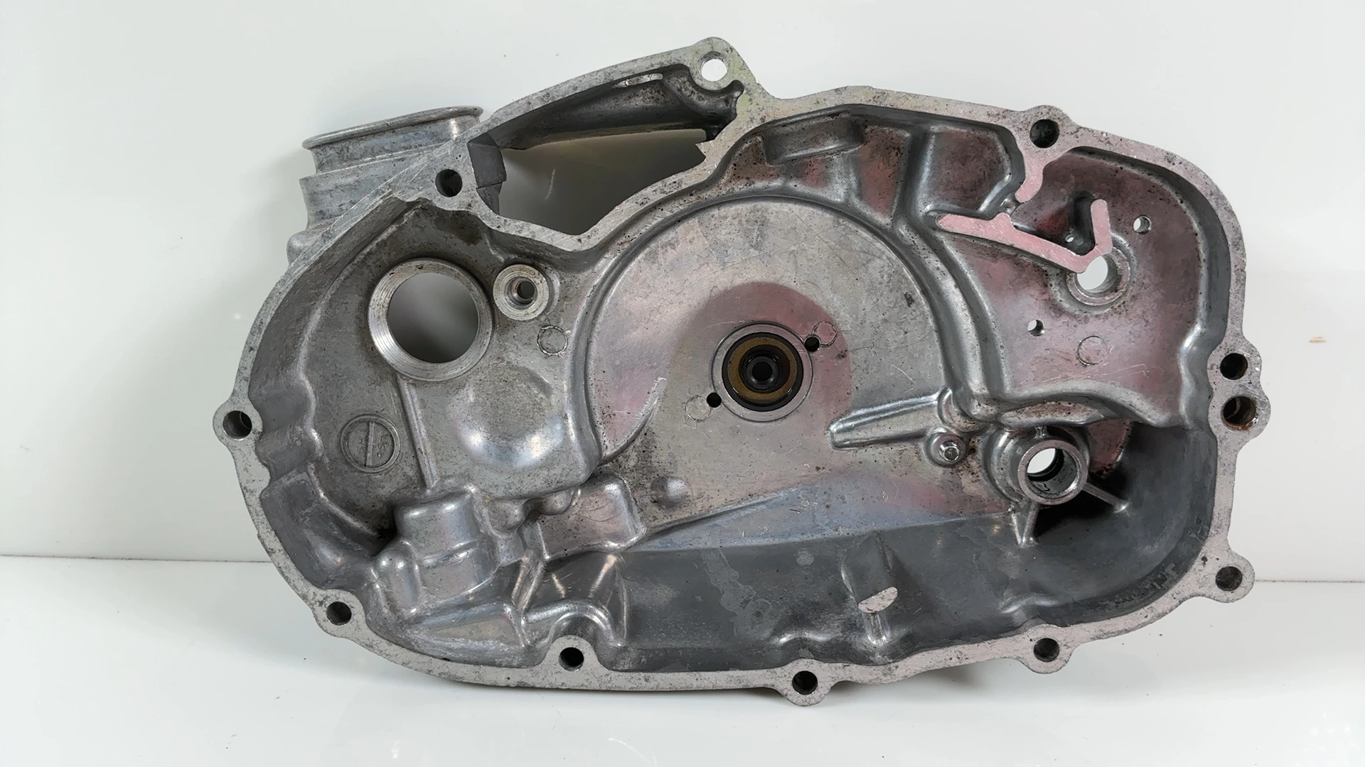 Kawasaki KM100 100cc Clutch Cover 1976 1977 OEM 14032-1017 - Image 2