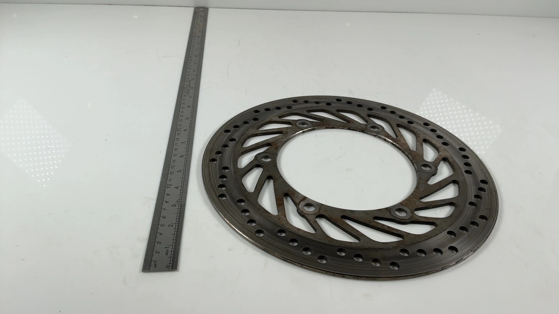 Honda CBR1000F SC24 1000cc Front Brake Disc Rotor 1993-2000 OEM 45251-MS2-010 - Image 4