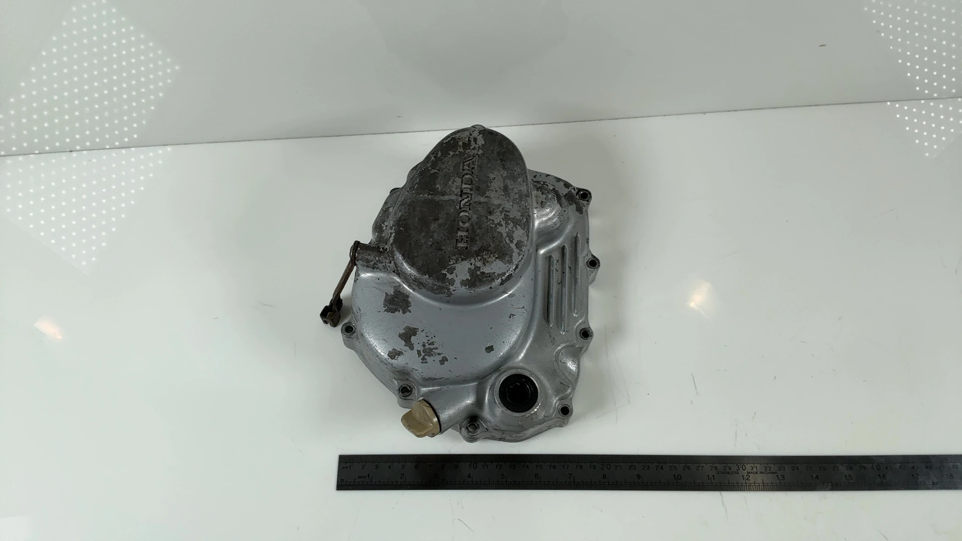 Honda TL125 K1 125 Trials Clutch Cover 1973 1974 OEM 11330-355-000 - Image 2