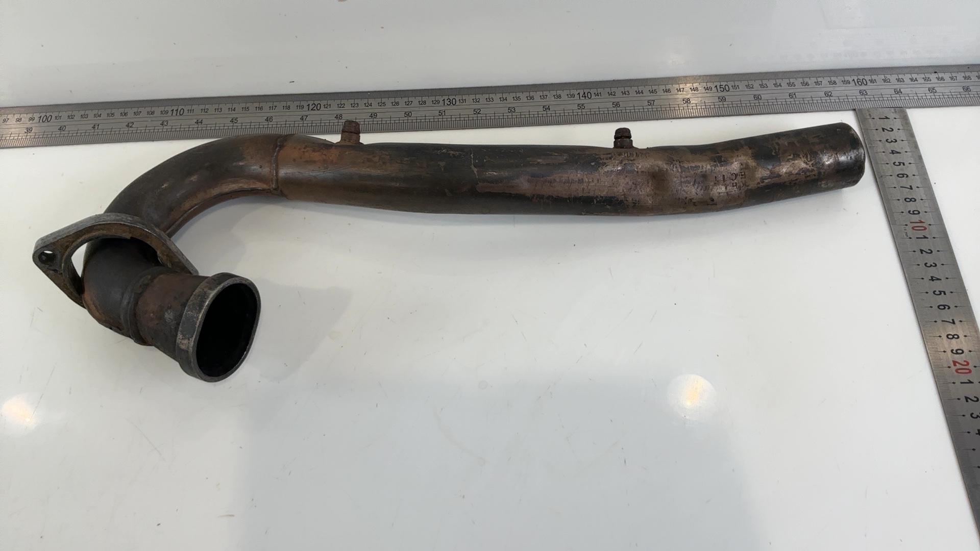 Kawasaki KLR 600 KL600 600cc Exhaust Header Pipe 1984-1986 OEM 18049-1316 - Image 2