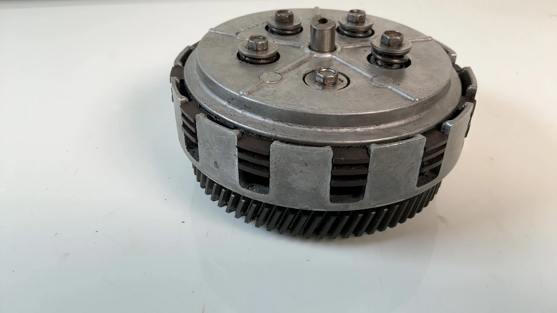 Suzuki RM80 DS80 JR80 80cc Clutch Basket Assembly 1978-2000 OEM 21200-46000 - Image 4