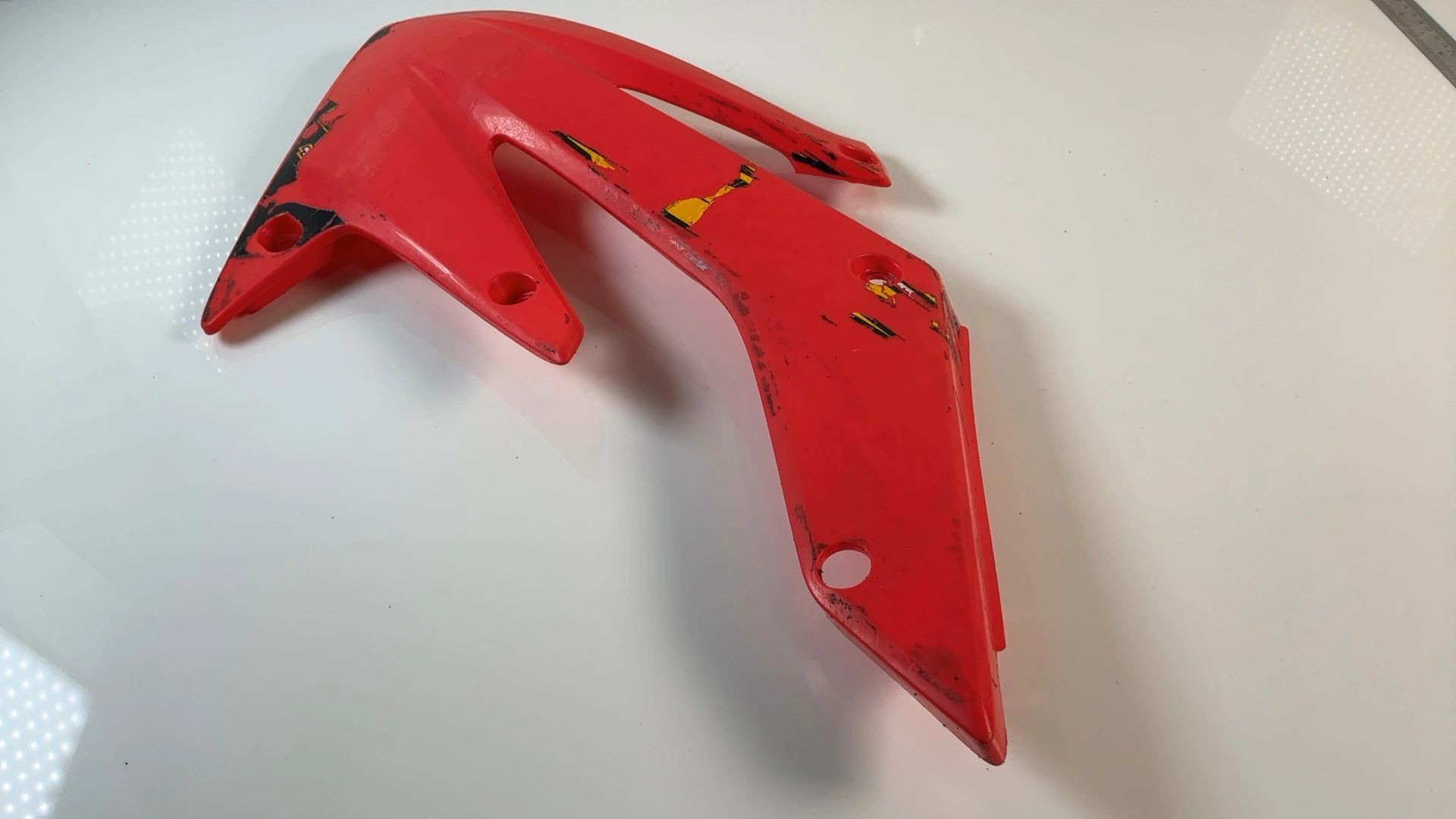 Honda CRF250X CRF250R 250cc Left Radiator Fairing 2004-2009 OEM 19034-KRN-000 - Image 6