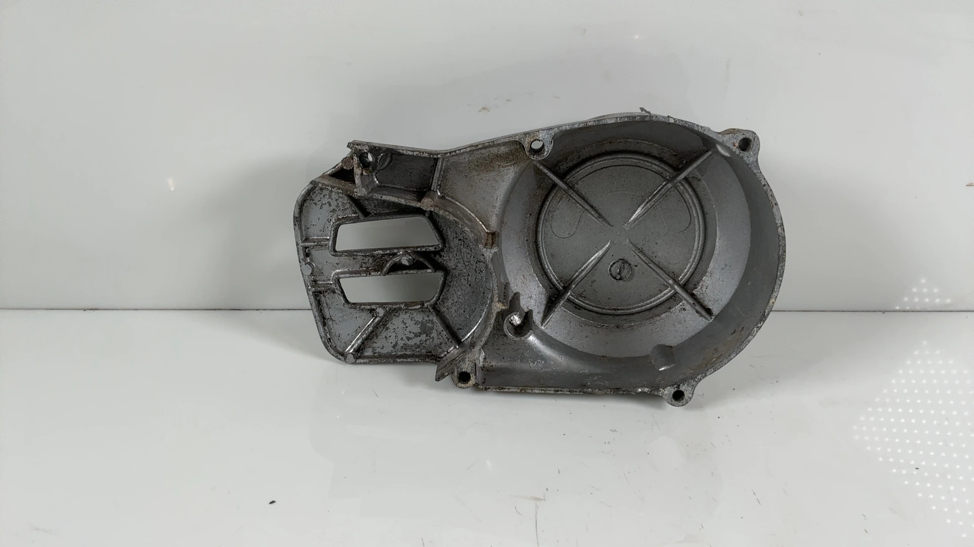 Honda XL100S XL100 100cc Left Engine Stator Cover 1979 1980 OEM 11341-436-000 - Image 2