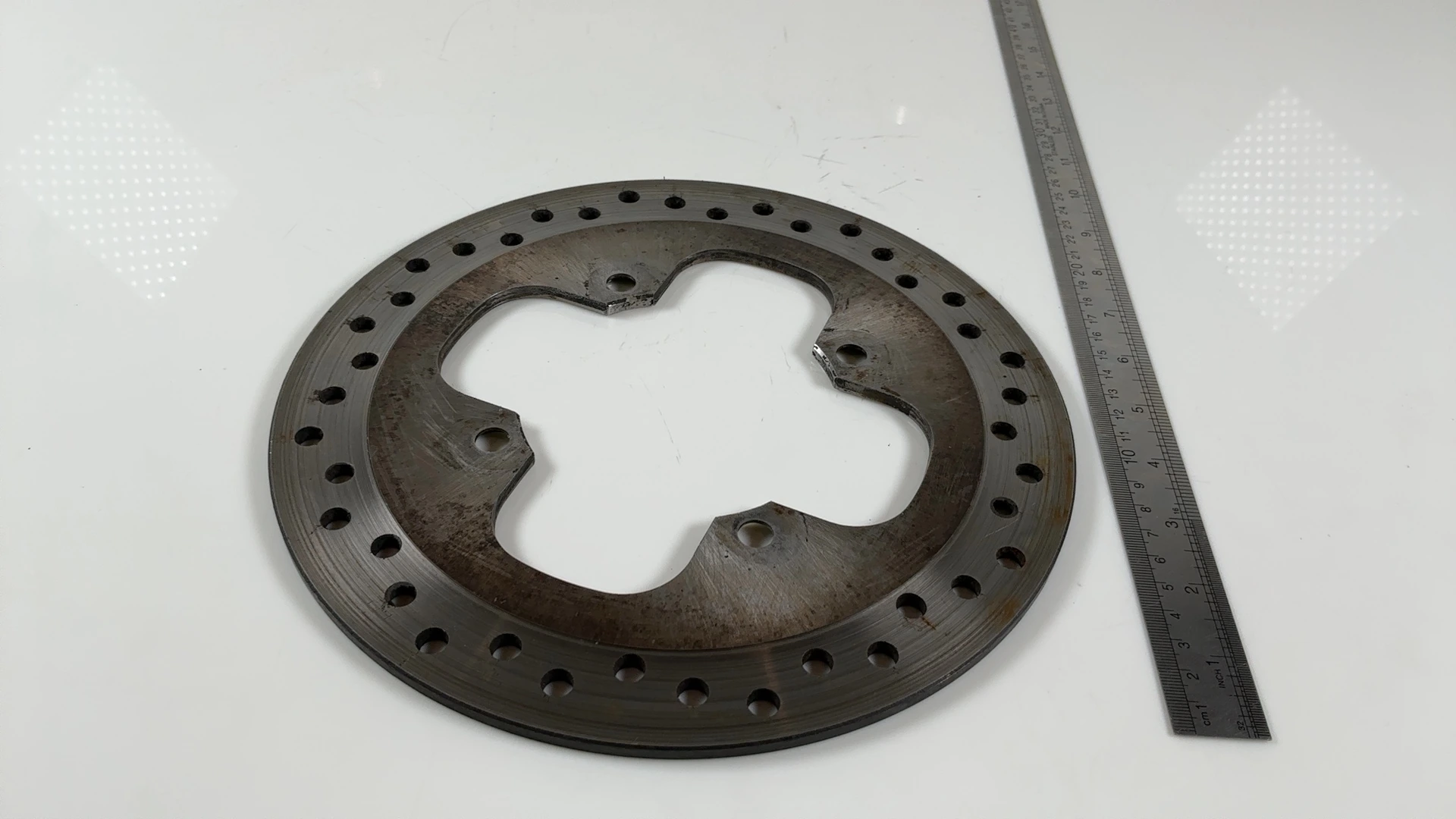 Triumph Tiger 1050 1050cc Rear Brake Rotor Disc 2007-2012 OEM T2025375 - Image 3