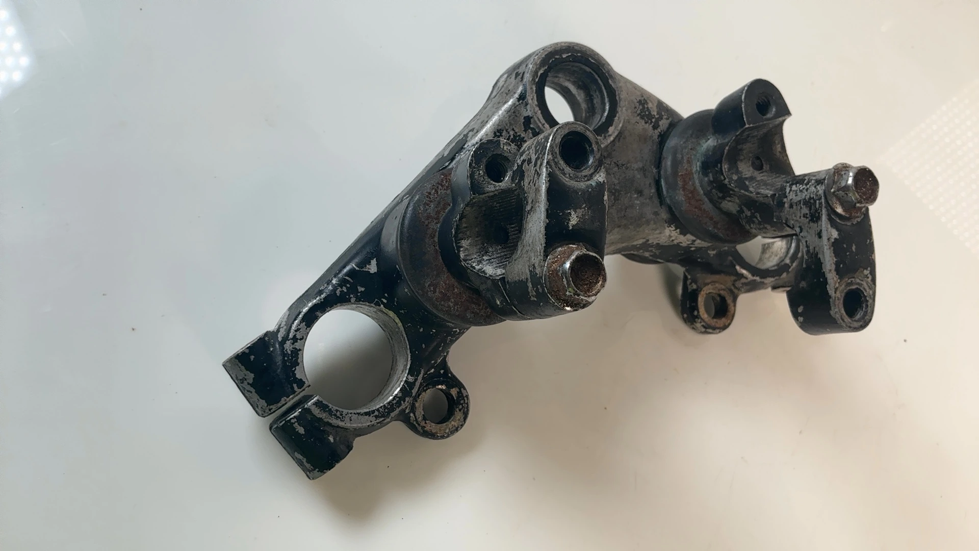 Yamaha XS400 XS360 XS250 400cc Upper Fork Bridge Yoke 1976-1980 OEM 1L9-23435-00 - Image 5