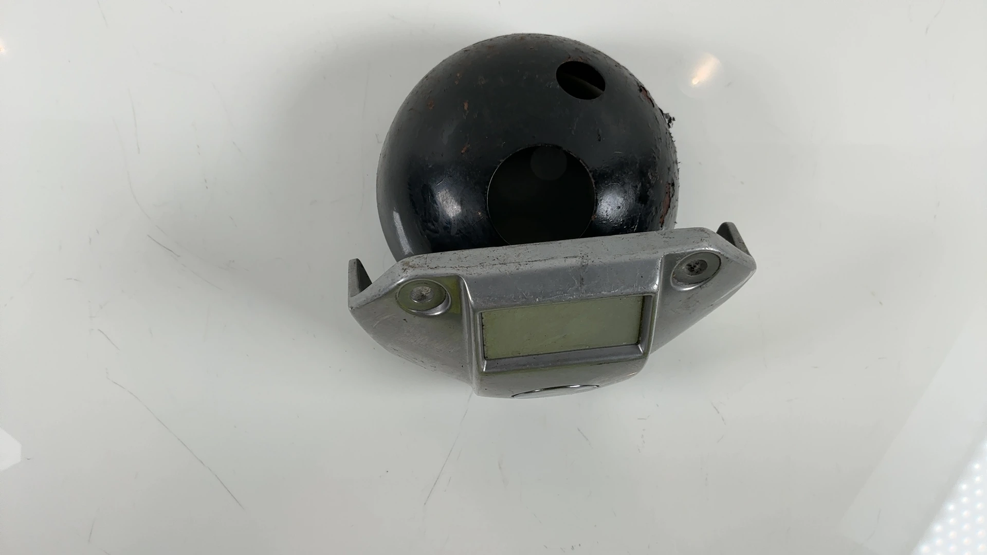 Harley FXR Super Glide 1340 Headlight Bracket Visor 1992-1994 OEM 67900-92 - Image 3