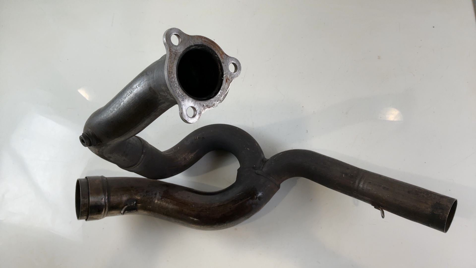 Aprilia RSV Mille 1000 Exhaust Header Pipe 1999-2003 OEM AP8119420 - Image 3