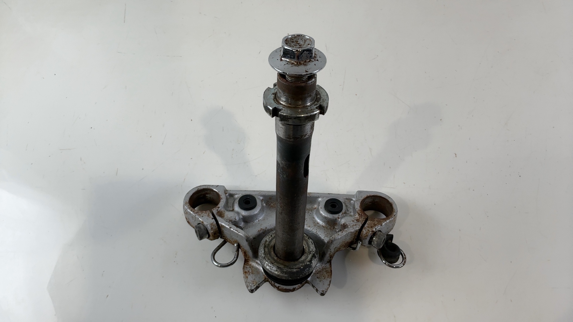 Kawasaki Eliminator BN125 125cc Lower Fork Bridge Yoke 1997-2009 OEM 44037-1361 - Image 7