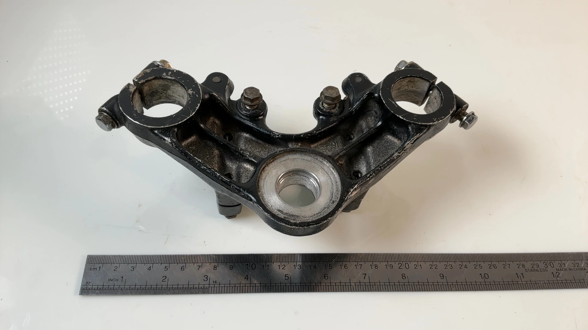 Honda CG125 CG 125 Upper Fork Bridge Triple Clamp 1976-1978 OEM 53231-397-000 - Image 5