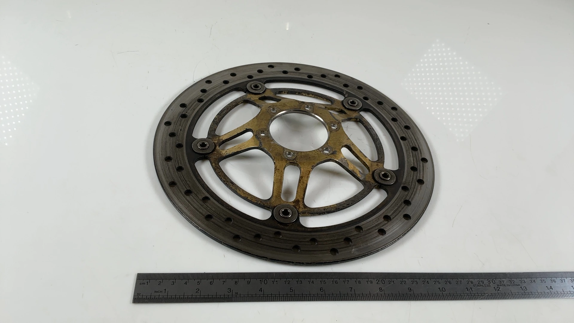 Honda Hornet CB600F 600 Front Brake Disc Rotor 2005 2006 OEM 45120-MBZ-K01 - Image 5