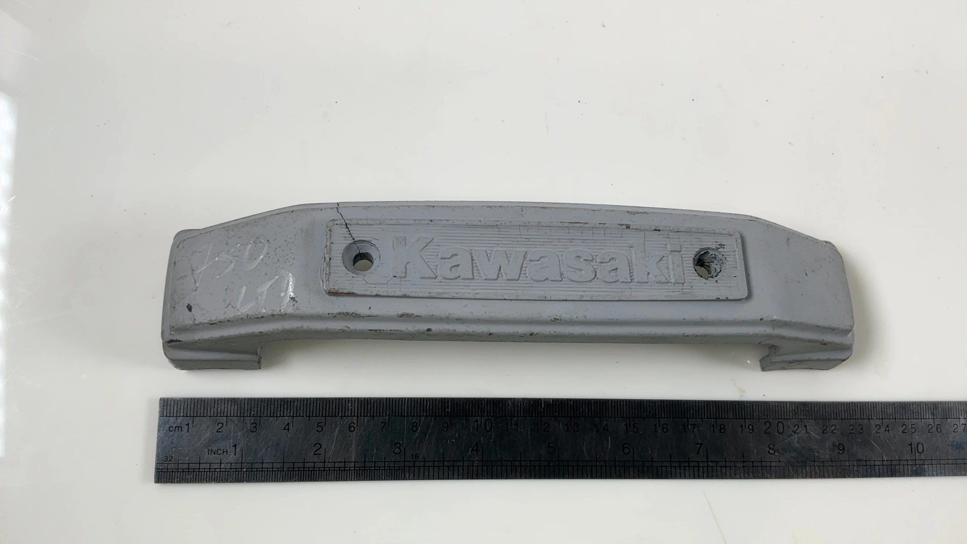 Kawasaki KZ1000 KZ750 KZ550 Front Fork Cover Emblem Trim 1979-83 OEM 44033-1053 - Image 5