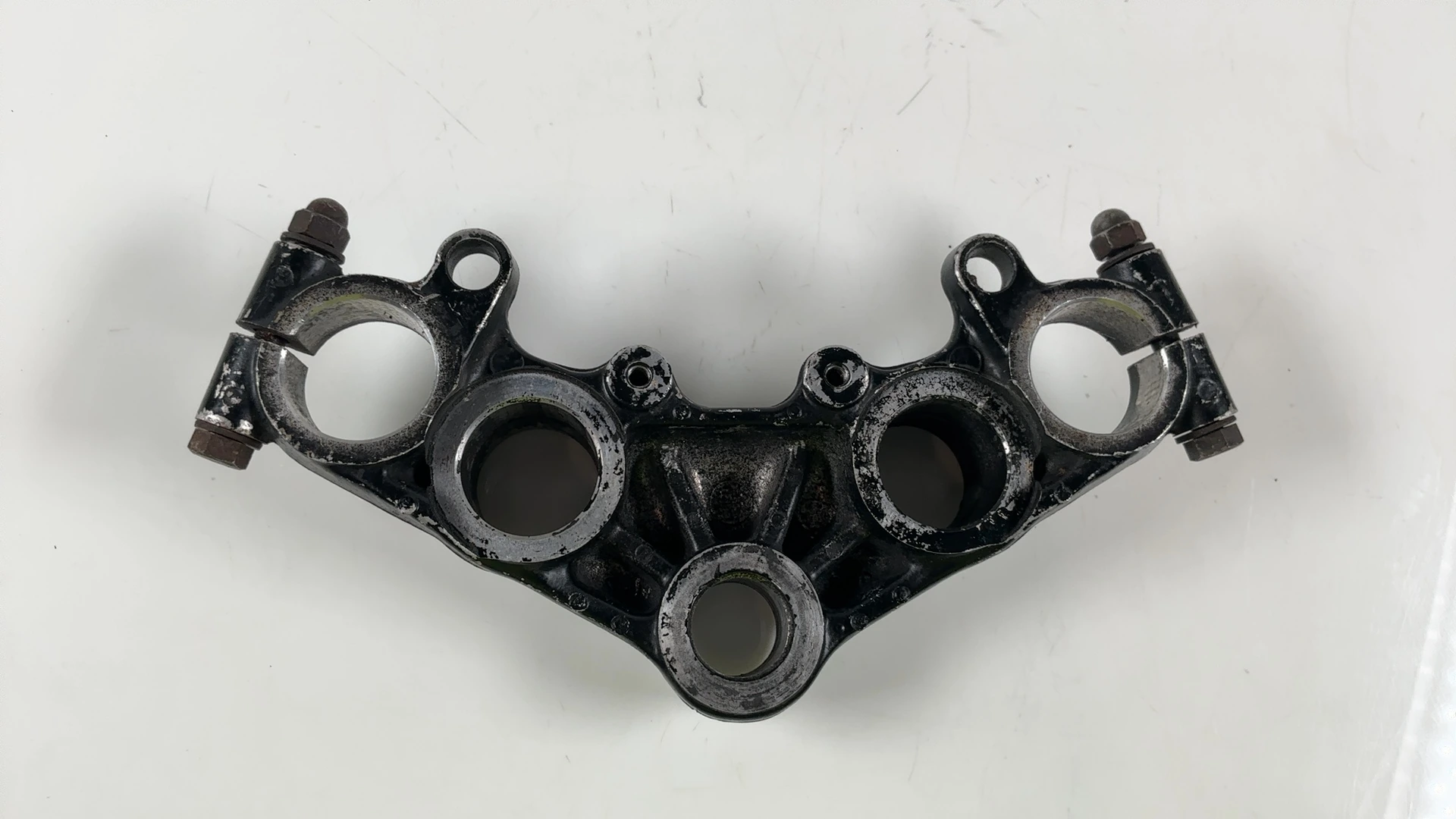 Yamaha XS400 XS400S 400 CC Upper Fork Bridge Yoke 1977-1982 OEM 2L0-23435-00-98 - Image 6