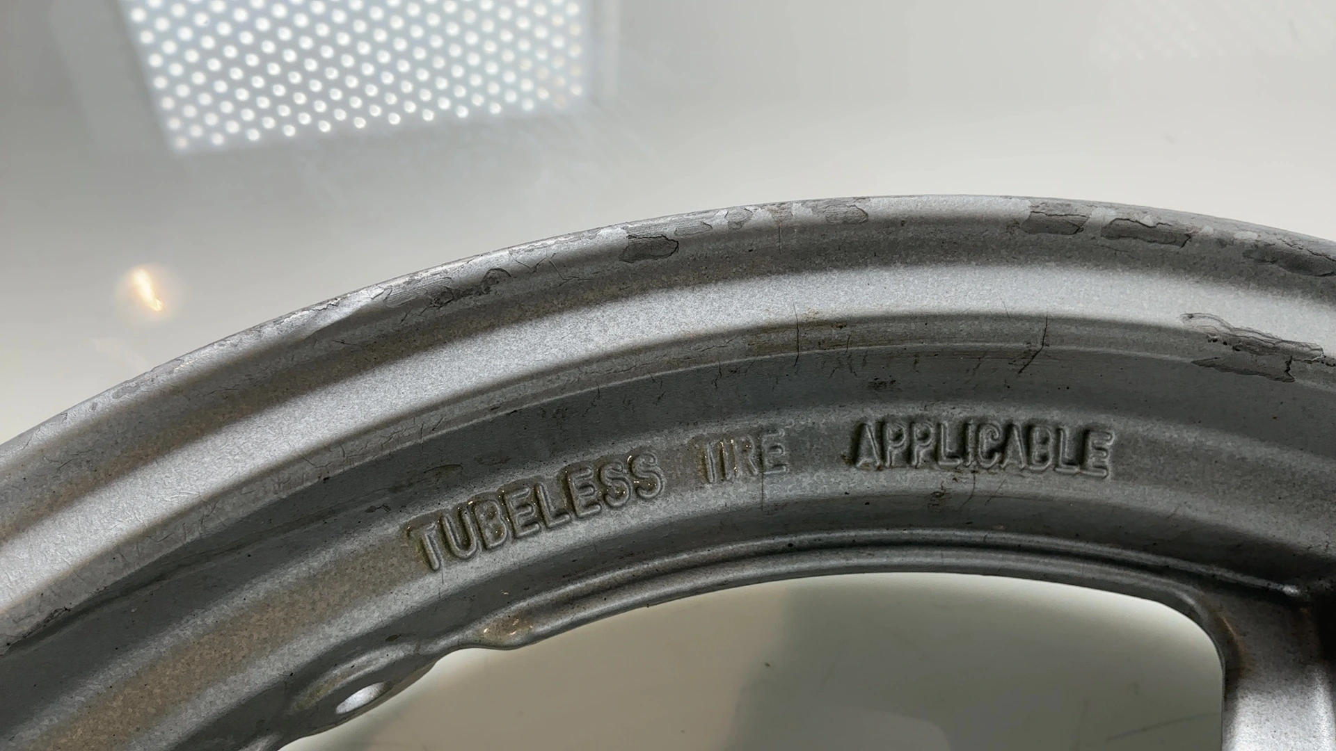 Yamaha Virago XV1100 1100cc Rear Wheel Rim 1986-1999 OEM 42H-25338-01-P1 - Image 8