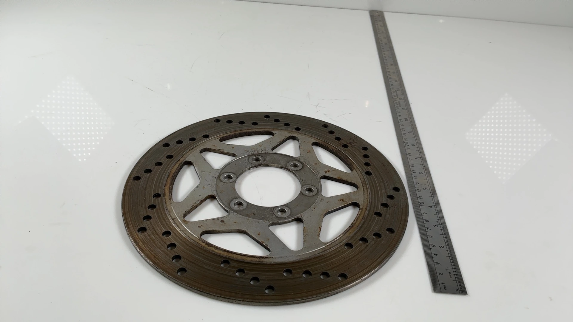 Yamaha TZR125 2RK 125cc Front Brake Disc Rotor 1987 1990 OEM 2TV-25831-01 - Image 3