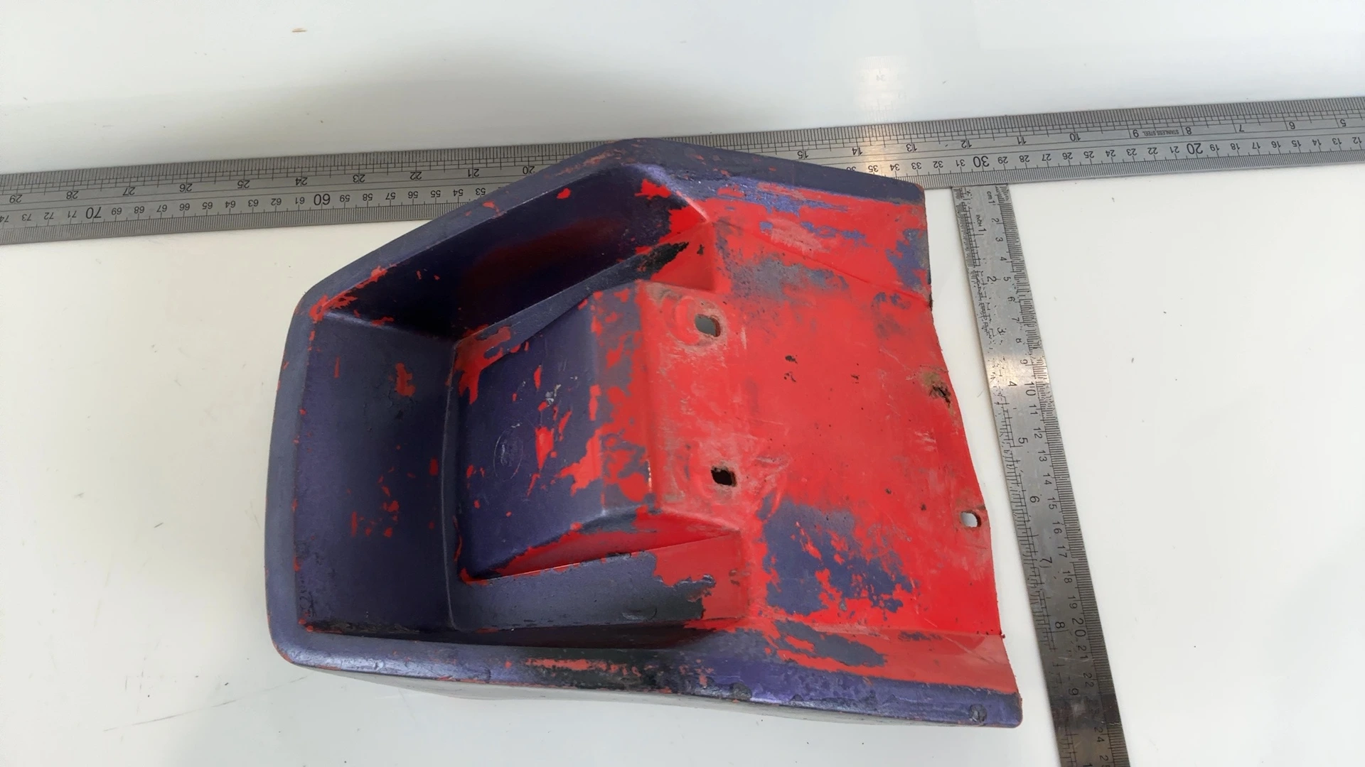 Kawasaki AR80 AR80-A1 80cc Seat Tail Cover Cowl 1981-1990 OEM 14025-1275-6L - Image 3