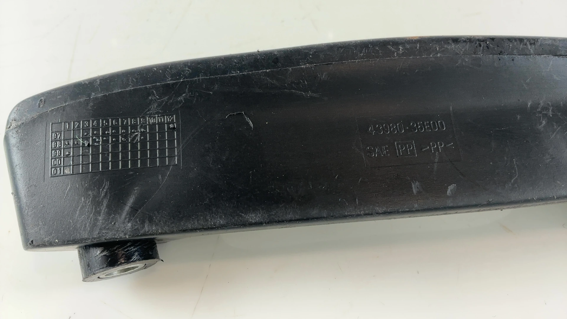 Suzuki Katana AY50 50cc Rear Passenger Grab Handle Bar 1996-1997 OEM 43980-35E00 - Image 5
