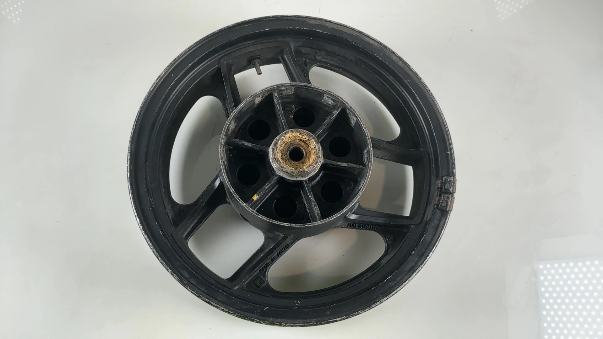 Kawasaki GPZ1000RX ZX1000A 1000cc Rear Wheel Rim 1986-1988 OEM 41073-1312-R2 - Image 11