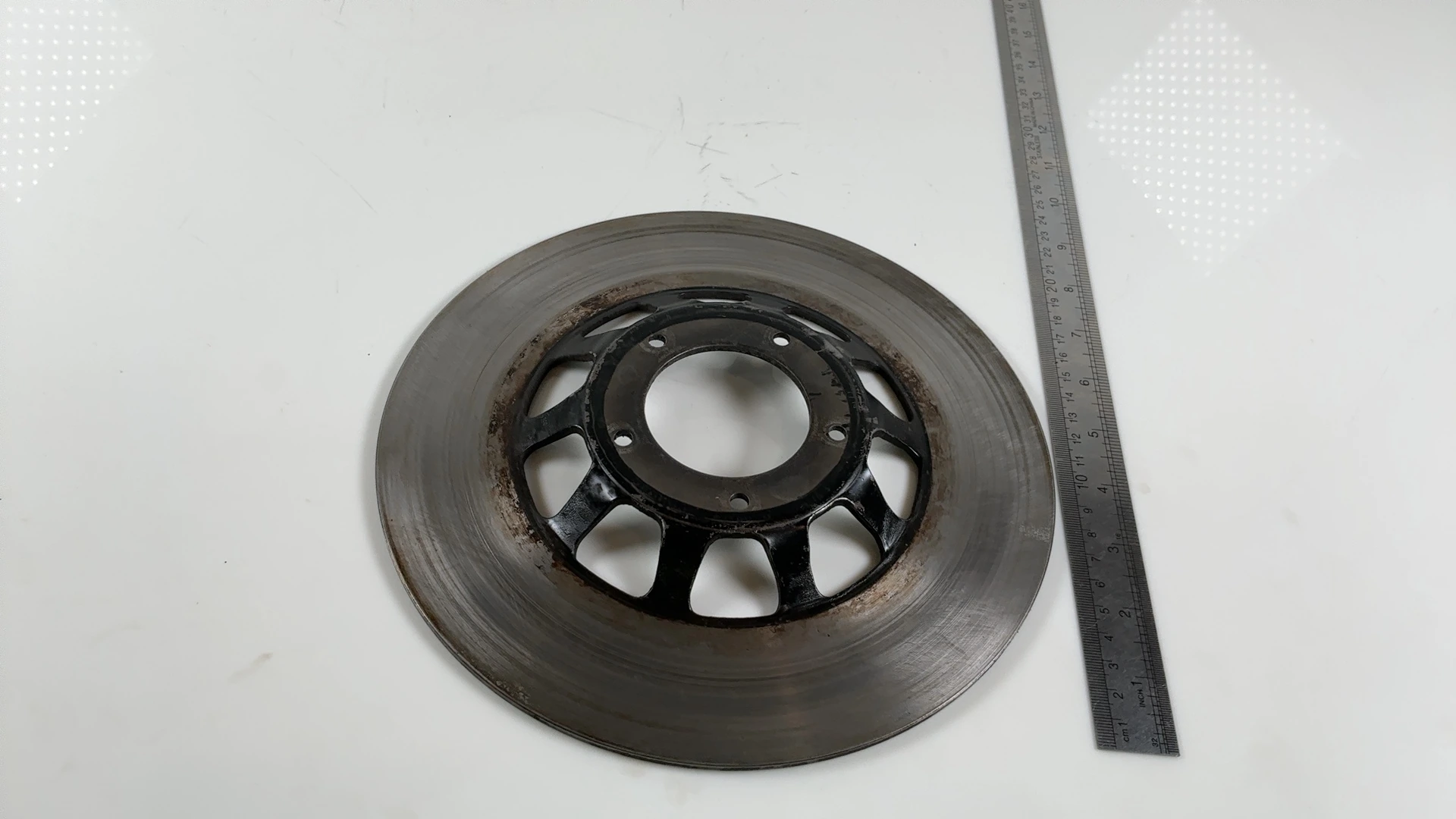 Honda CB125T CB125 125cc Front Brake Disc Rotor 1986-1997 OEM 45251-KC1-730 - Image 3
