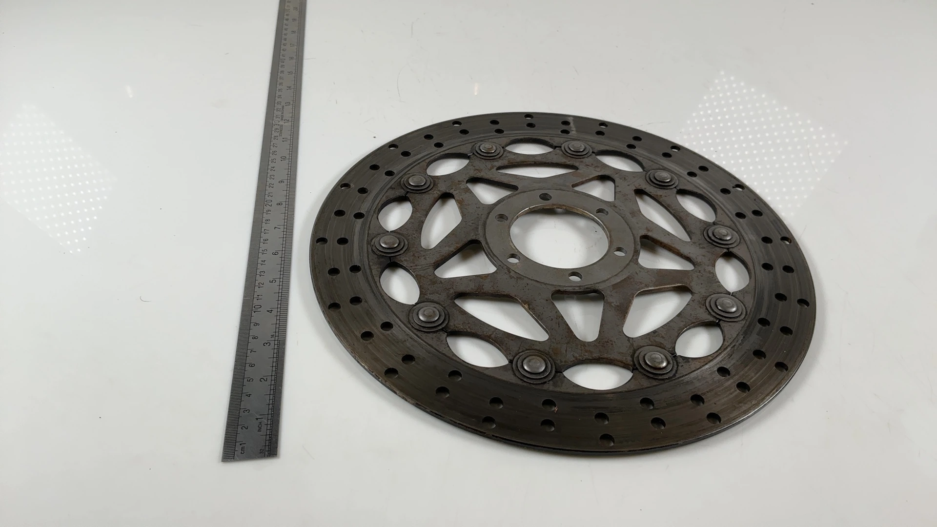 Yamaha FZR1000 Genesis 2GH 1000cc Front Brake Disc Rotor 1987-88 2GH2581T-00-00 - Image 4