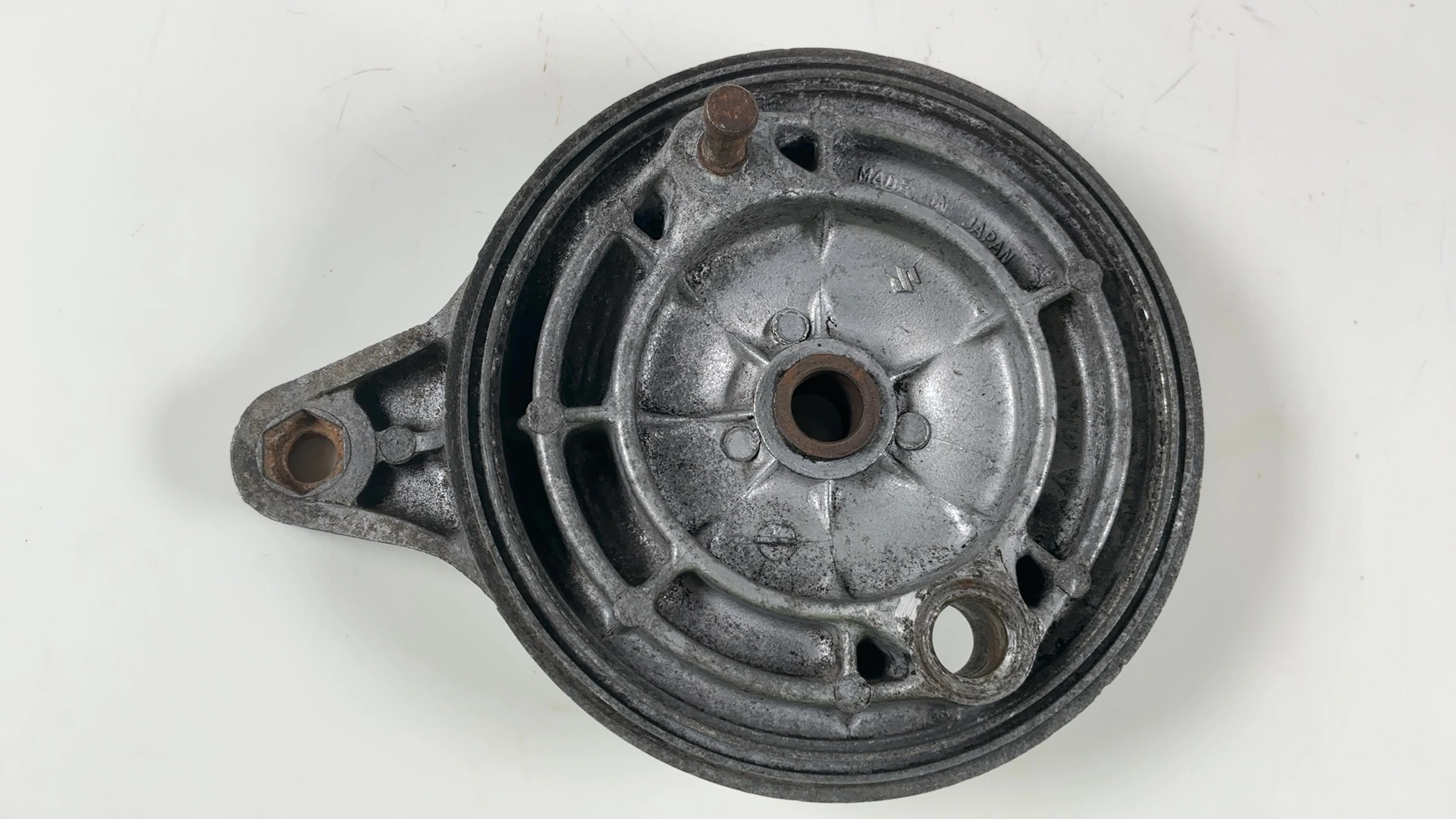 Suzuki RG125 Gamma 125 Rear Brake Plate Hub Drum 1984 1985 OEM 64210-12C00 - Image 7