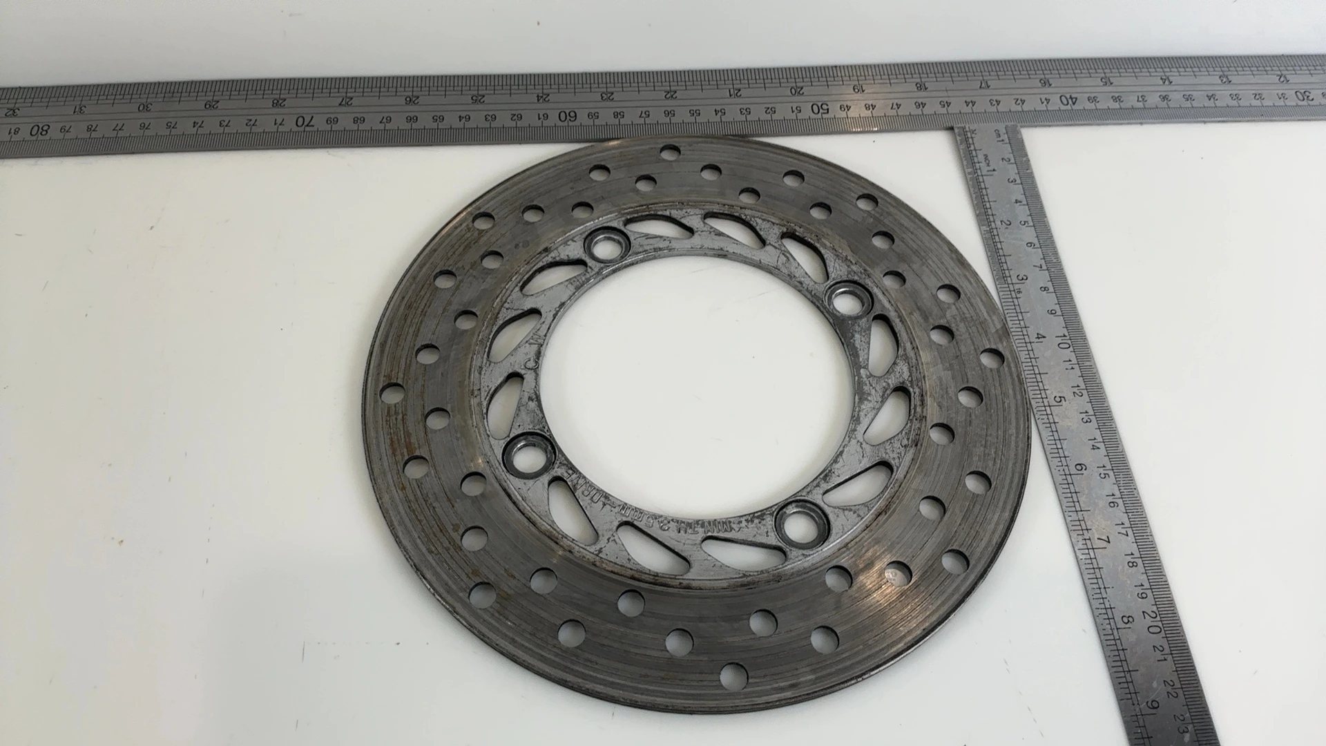 Honda Transalp XL600V 600 Rear Brake Disc 1987-1988 OEM 43251-KTF-891 - Image 4