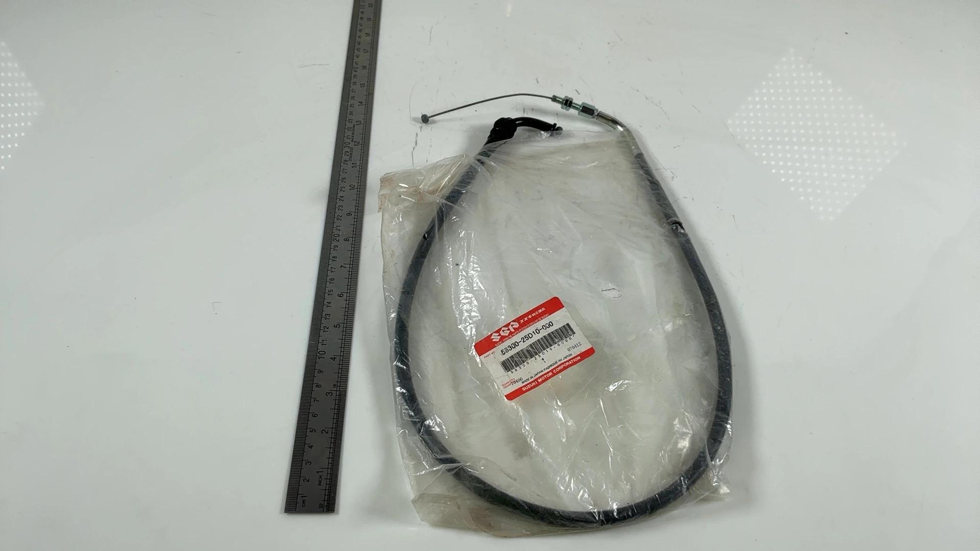 Suzuki TU250X TU250 250cc Throttle Cable 1997-2001 OEM 58300-25D10-000 - Image 4