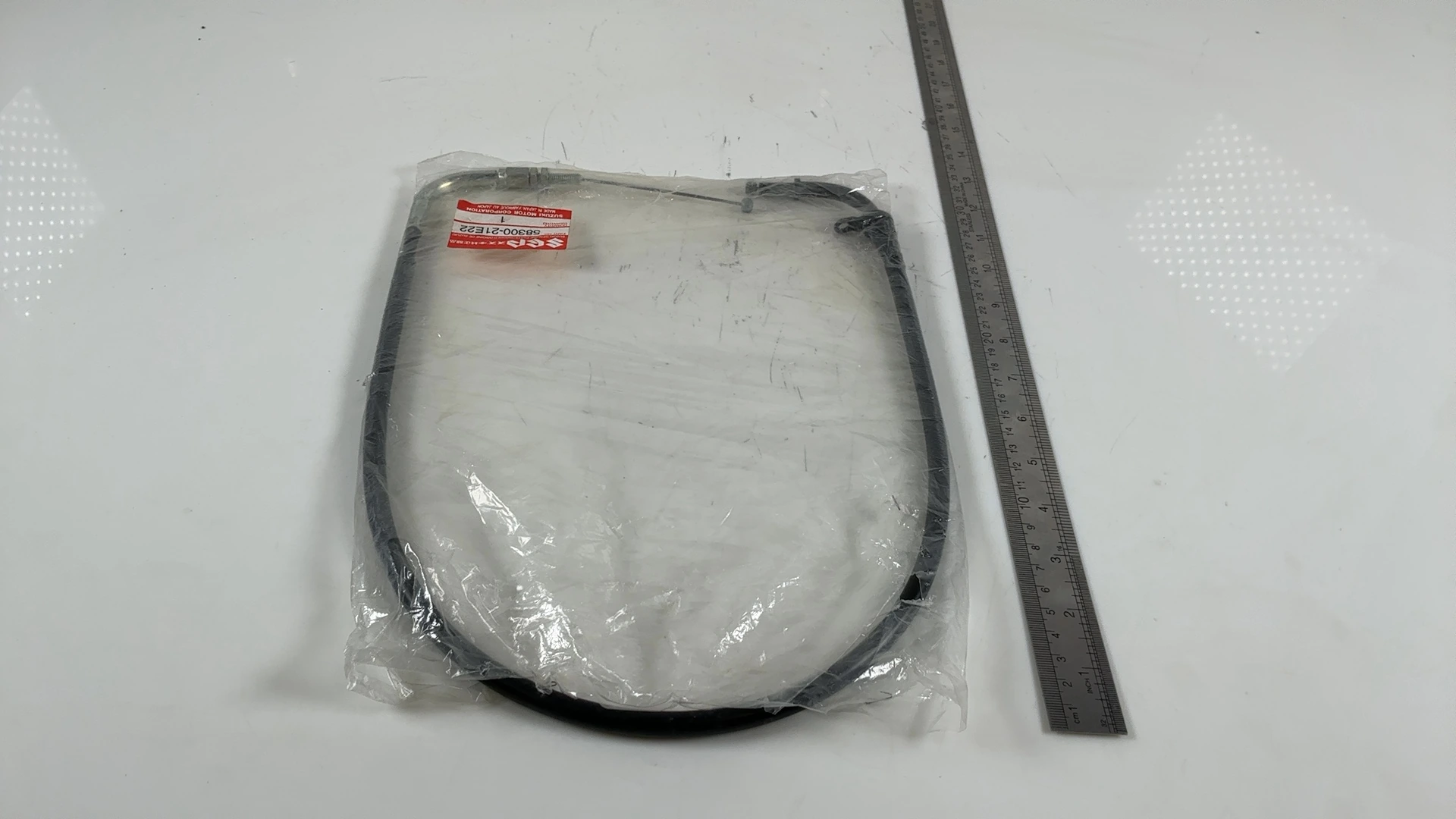 Suzuki RF600R RF600RU GN76B 600cc Throttle Cable No.2 1994-1996 OEM 58300-21E22 - Image 3