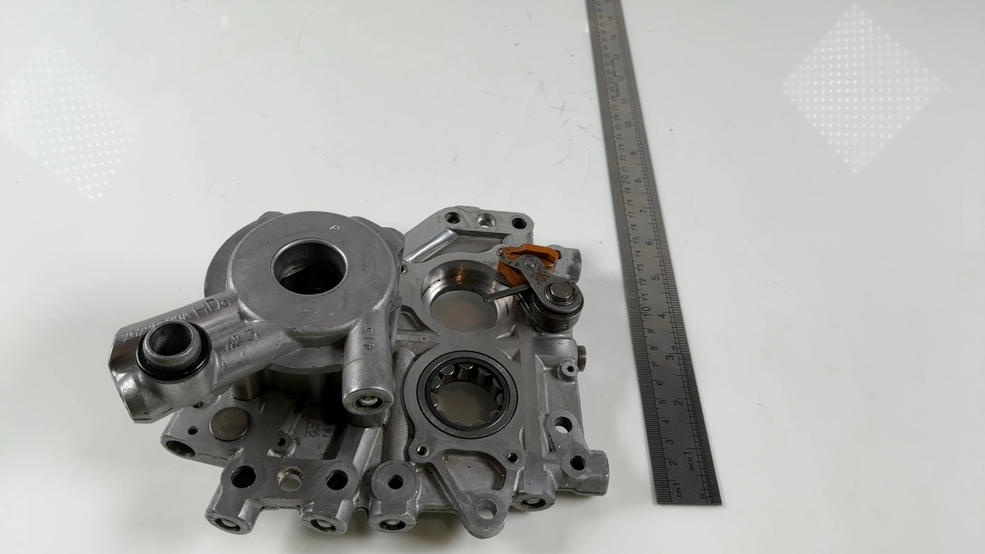 Harley Dyna Super Glide FXD 1450 Twin Cam Plate Oil Pump 1999-2006 OEM 25245-00 - Image 3