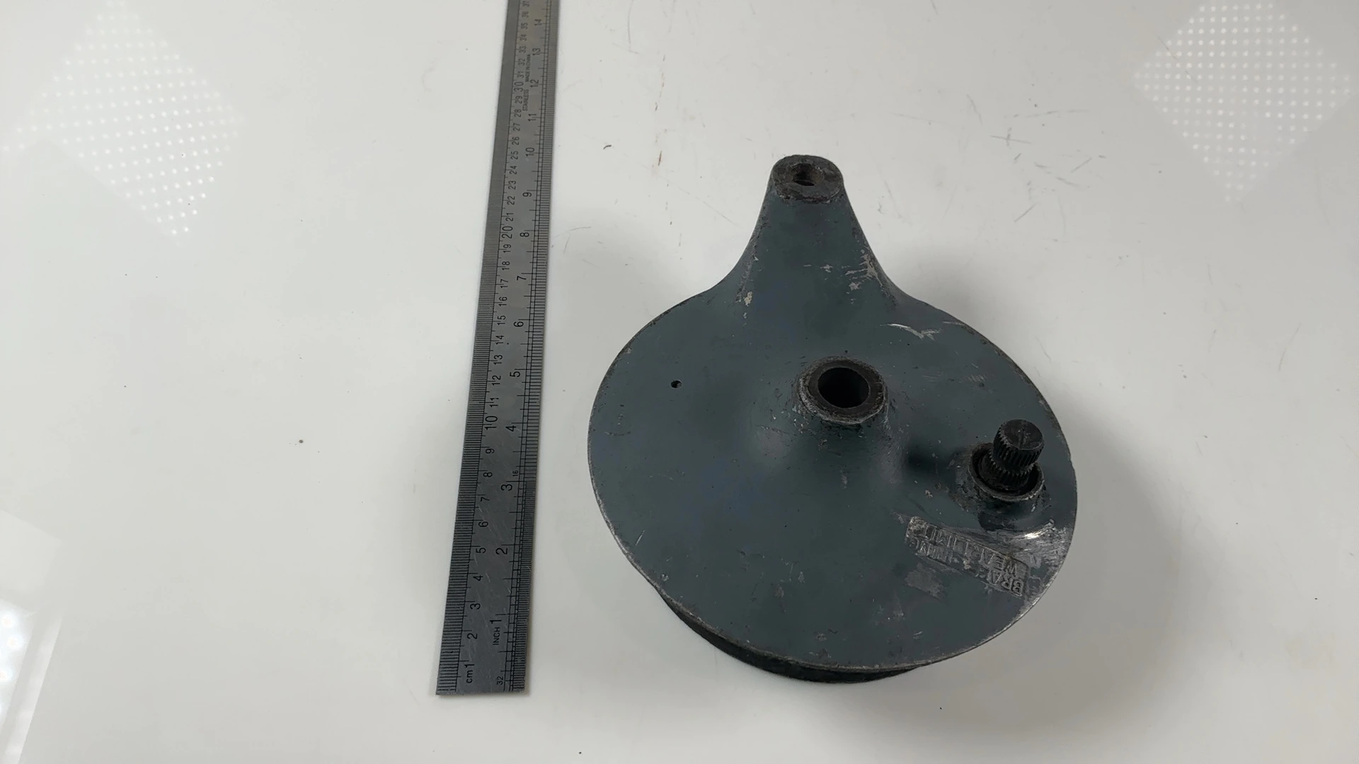 Suzuki RG125 Gamma 125 Rear Brake Plate Hub Drum 1984 1985 OEM 64210-12C00 - Image 4