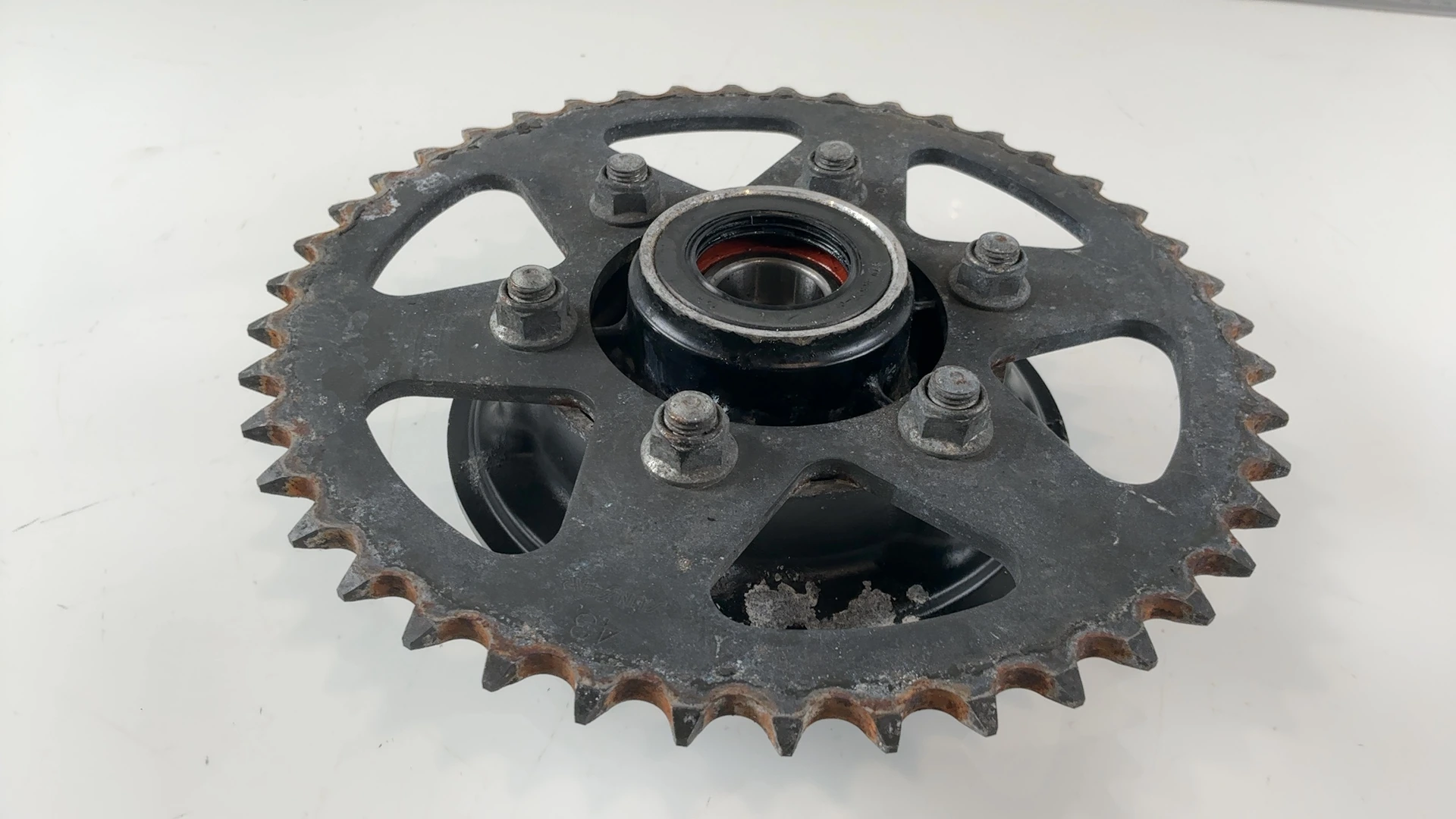 Kawasaki Z750 ZR750 750cc Rear Sprocket Hub Carrier 2007-2012 OEM 42041-1387 - Image 5