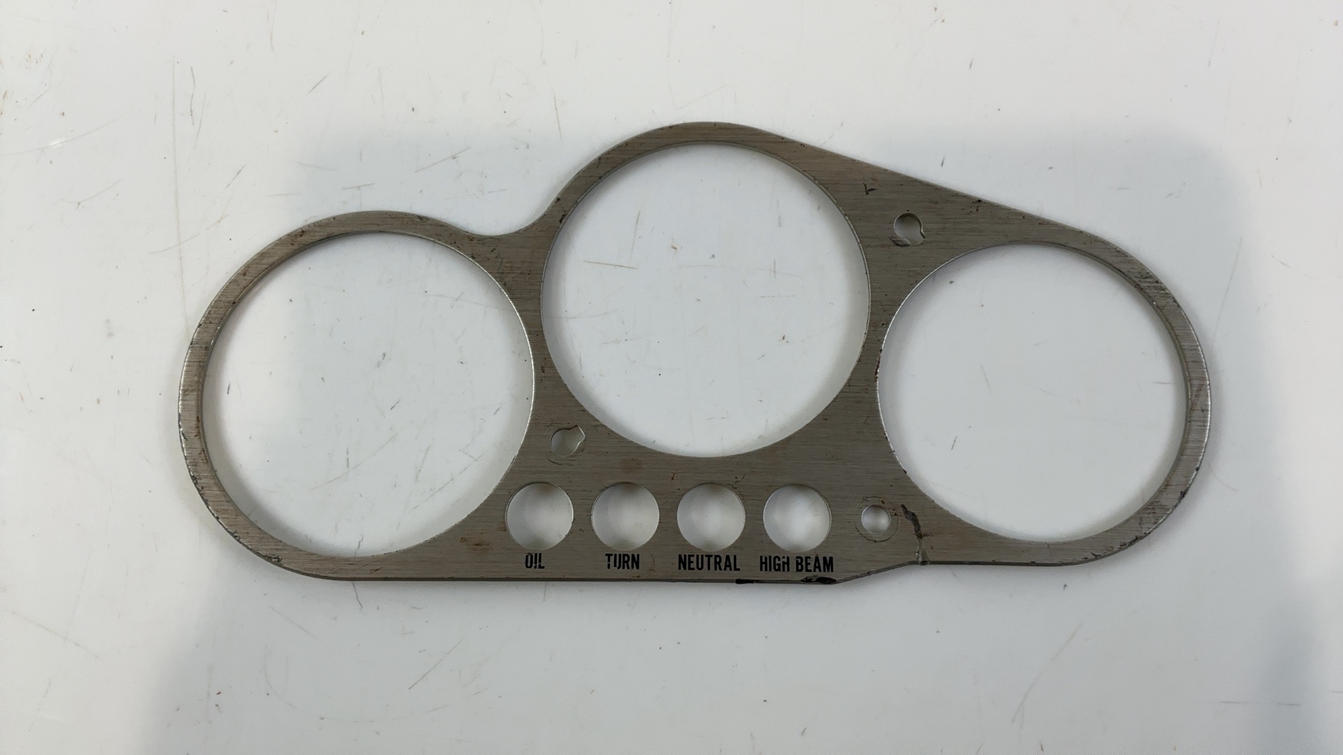 Kawasaki Ninja ZX-9R ZX900B 899cc Gauge Cover Plate 1994-1997 OEM 13270-1156 - Image 2