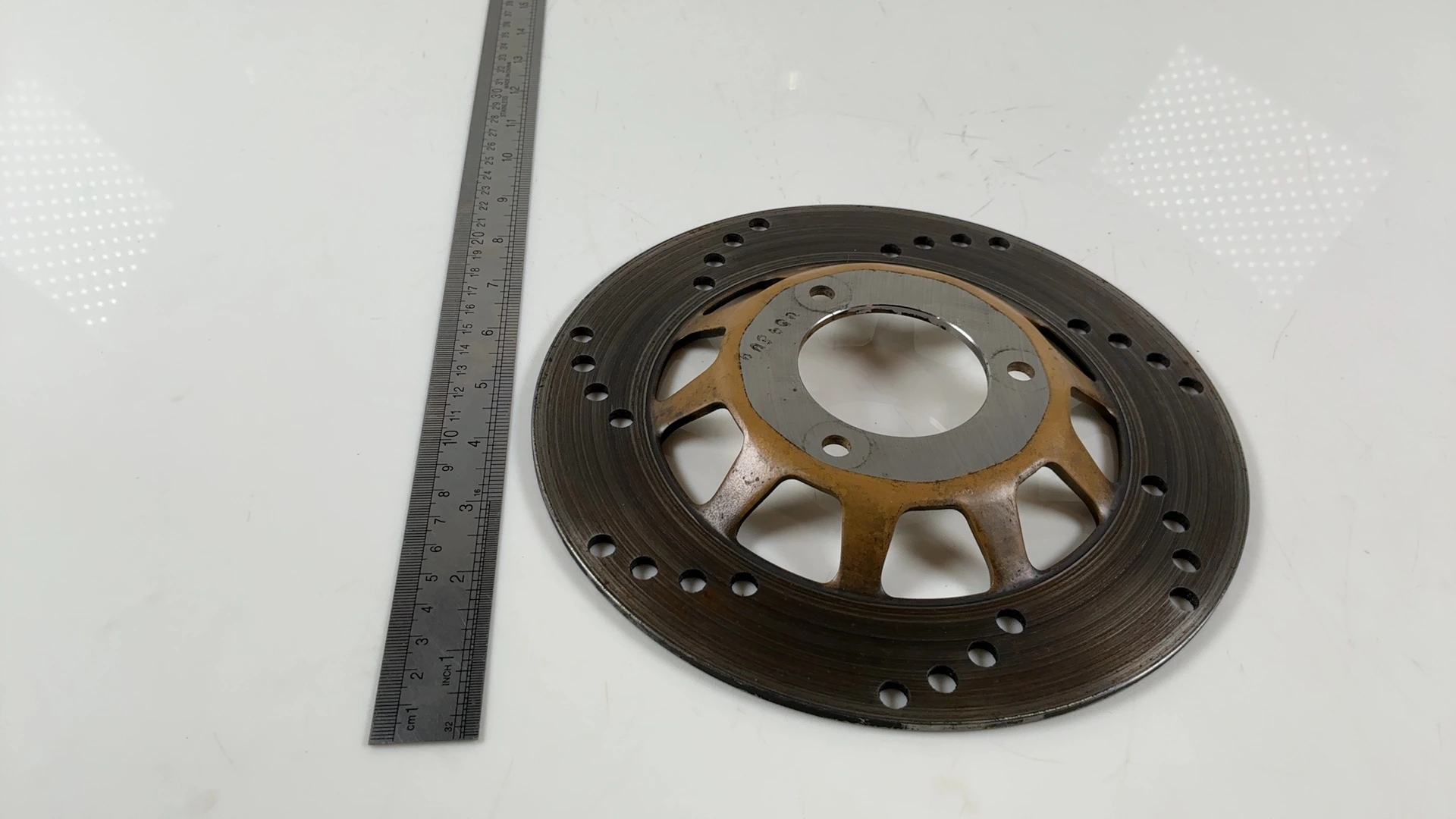 Honda NSR 125 JC22 125cc Rear Brake Disc Rotor 1994-2003 OEM 43251-KBS-900ZA - Image 4