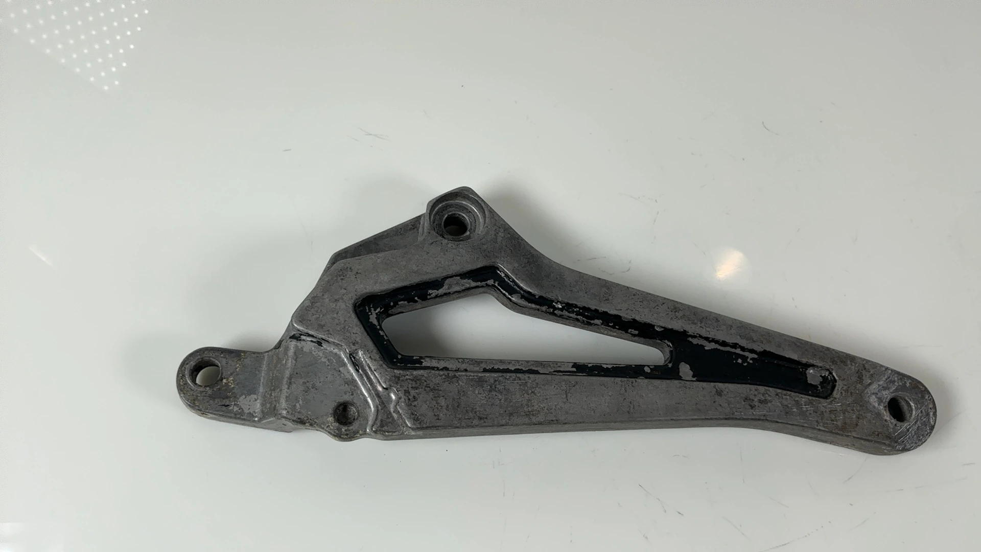 Yamaha RD125LC 10W 125 Rear Left Footrest Bracket 1982-1984 OEM 10W-27442-01