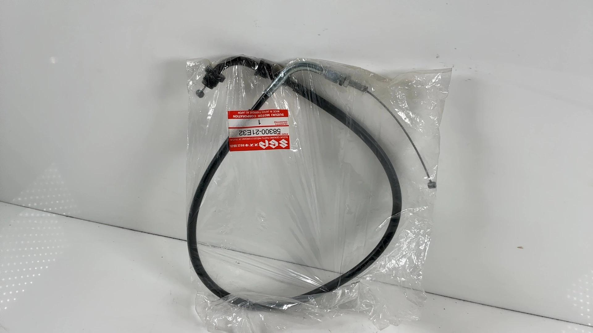 Suzuki RF400R RF400 400cc Throttle Cable 1993-1997 OEM 58300-21E32 - Image 1
