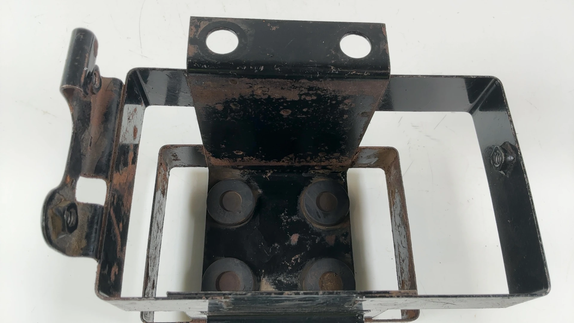 Kawasaki LTD KZ305 305cc Battery Box Tray Holder 1986-1987 OEM 32097-1053 - Image 7
