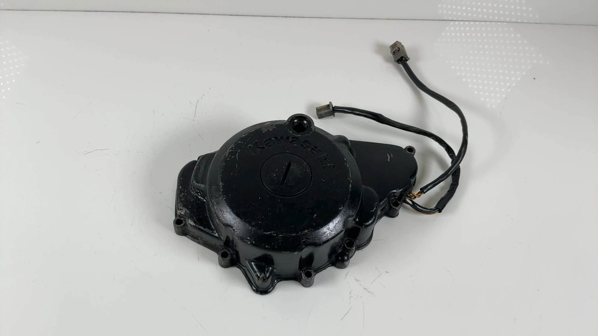 Kawasaki Ninja EX500 500cc Stator Generator Cover 1987-1993 OEM 14031-1202 - Image 2