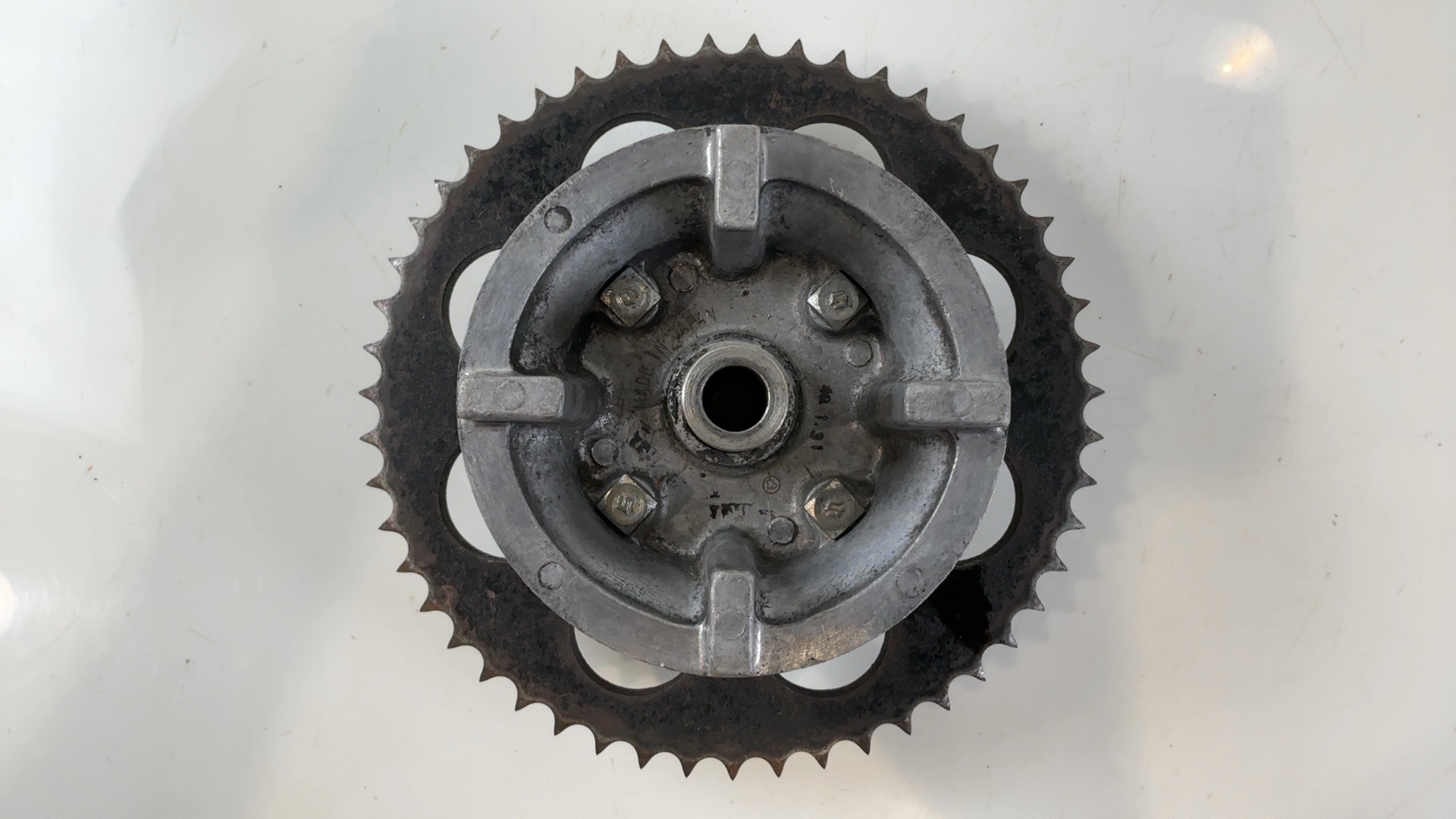 Suzuki RV125 RV125 125cc Rear Sprocket Carrier Hub 1973-1977 OEM 64611-07000 - Image 6