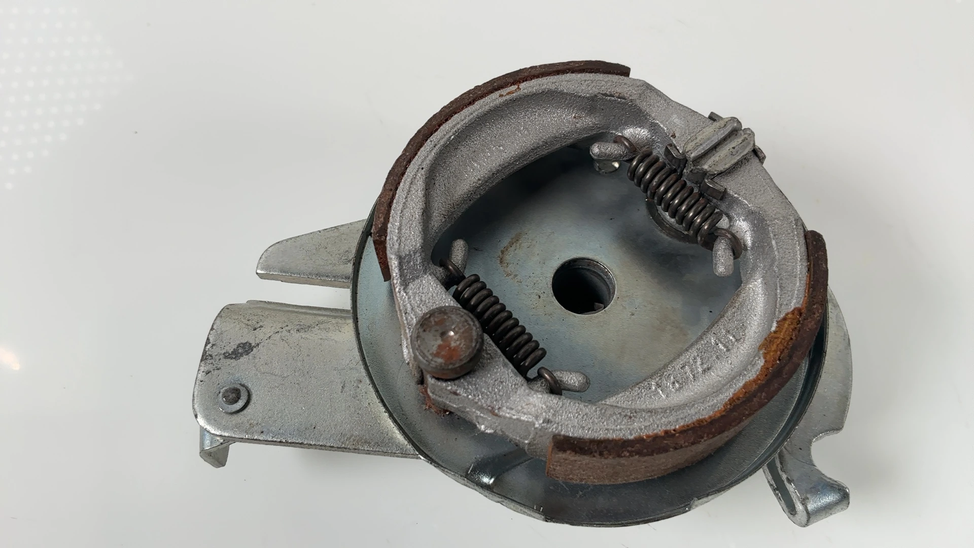 Honda Novio Amigo PF50 50cc Rear Brake Plate 1971-1977 OEM 43050-093-001 - Image 6
