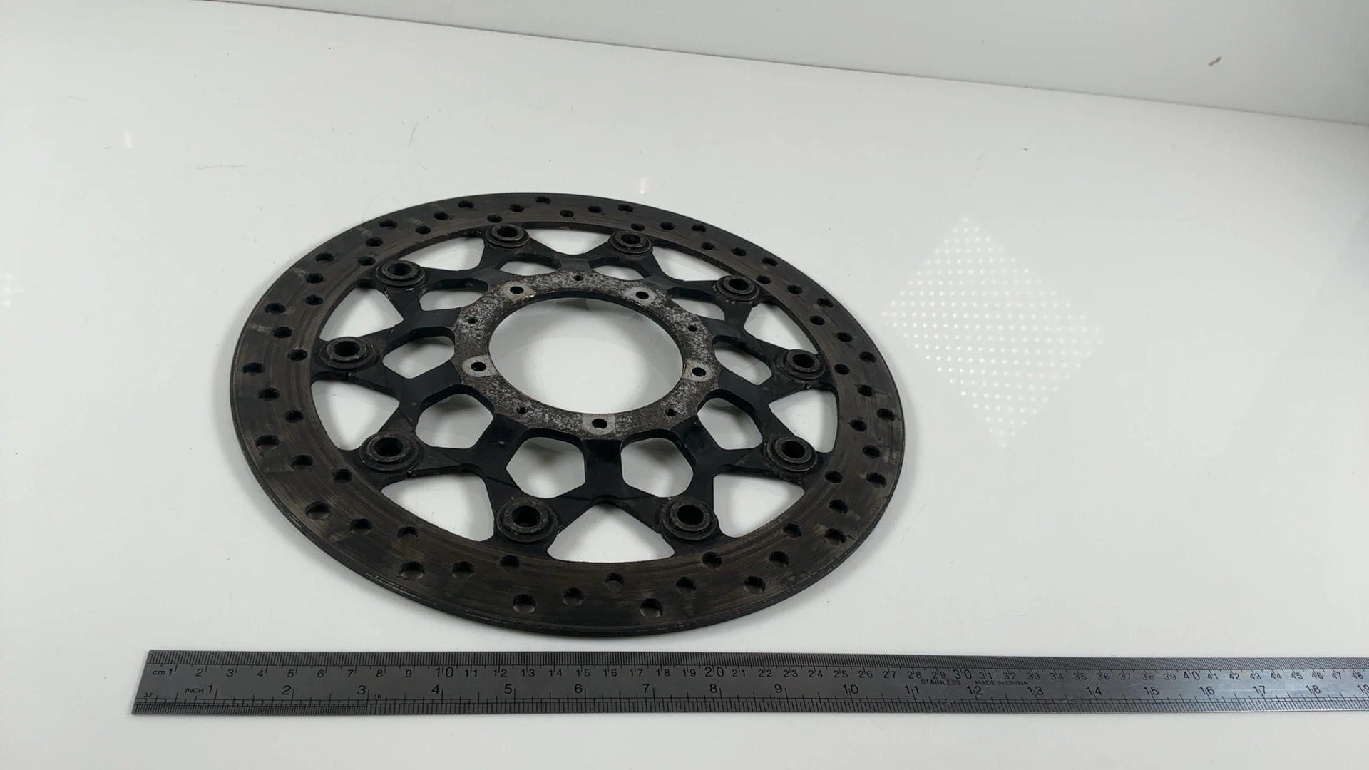 Honda VFR1200F VFR1200 1237cc Front Brake Disc Rotor 2010-2012 OEM 45120-MGE-003 - Image 5