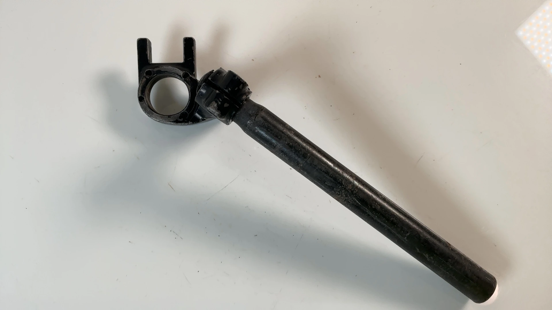 Kawasaki GPZ400F ZX400A 400cc Left Handlebar Clip On 1983 1984 OEM 46003-1144 - Image 6