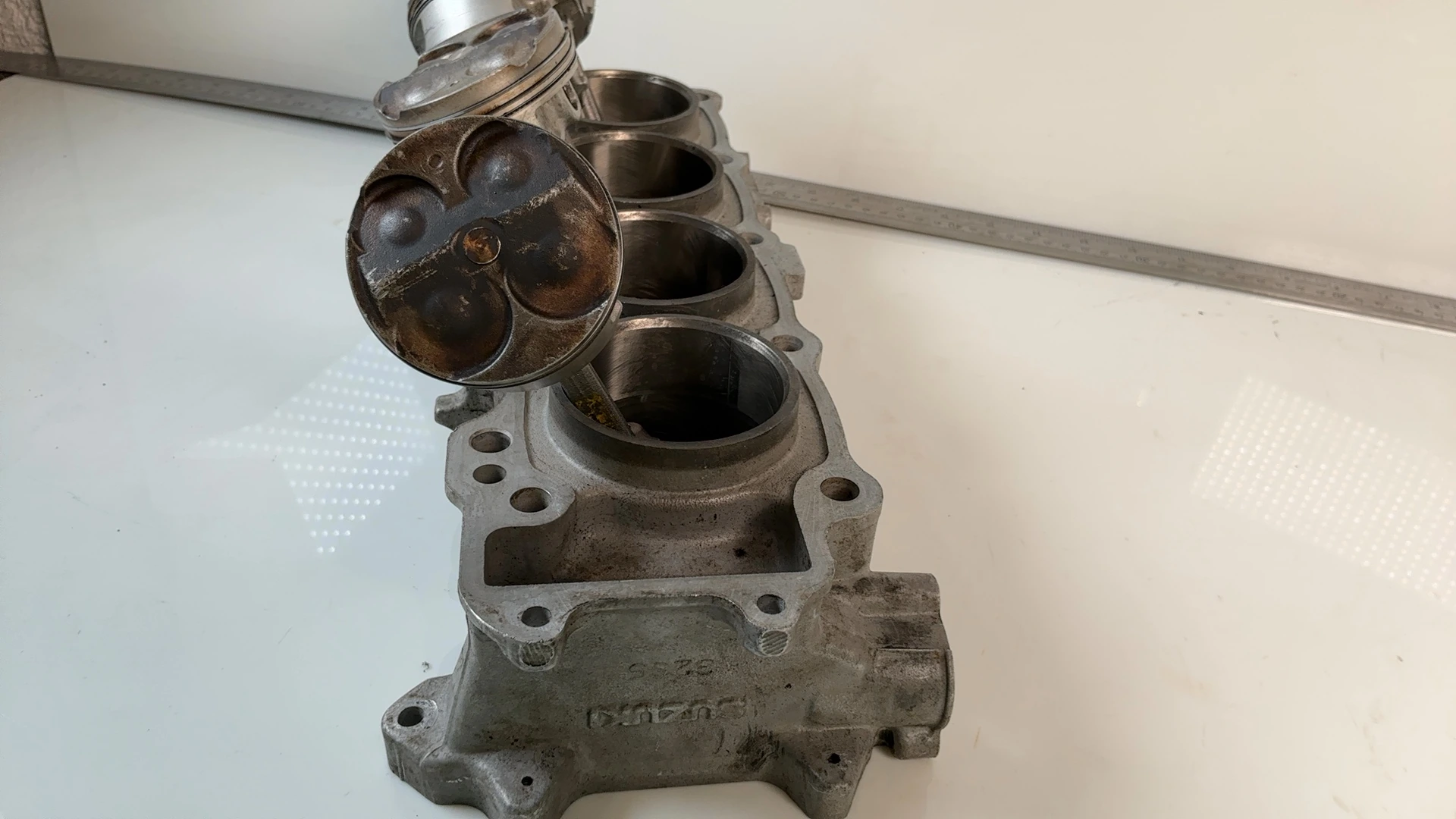 Suzuki GSX-R 600 GSXR600 Engine Cylinder Jug Barrels Pistons 1997-00 11211-34E00 - Image 12