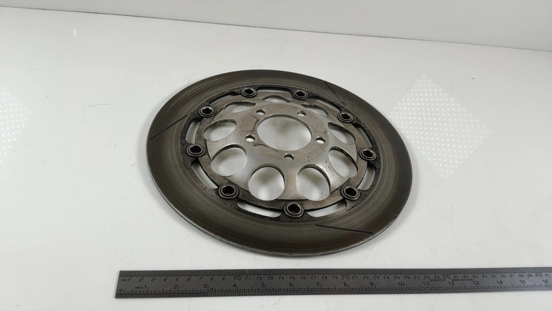 Suzuki GSXR 750 GR77B 750cc Front Brake Disc Rotor 1988-1992 OEM 59210-17C00 - Image 5