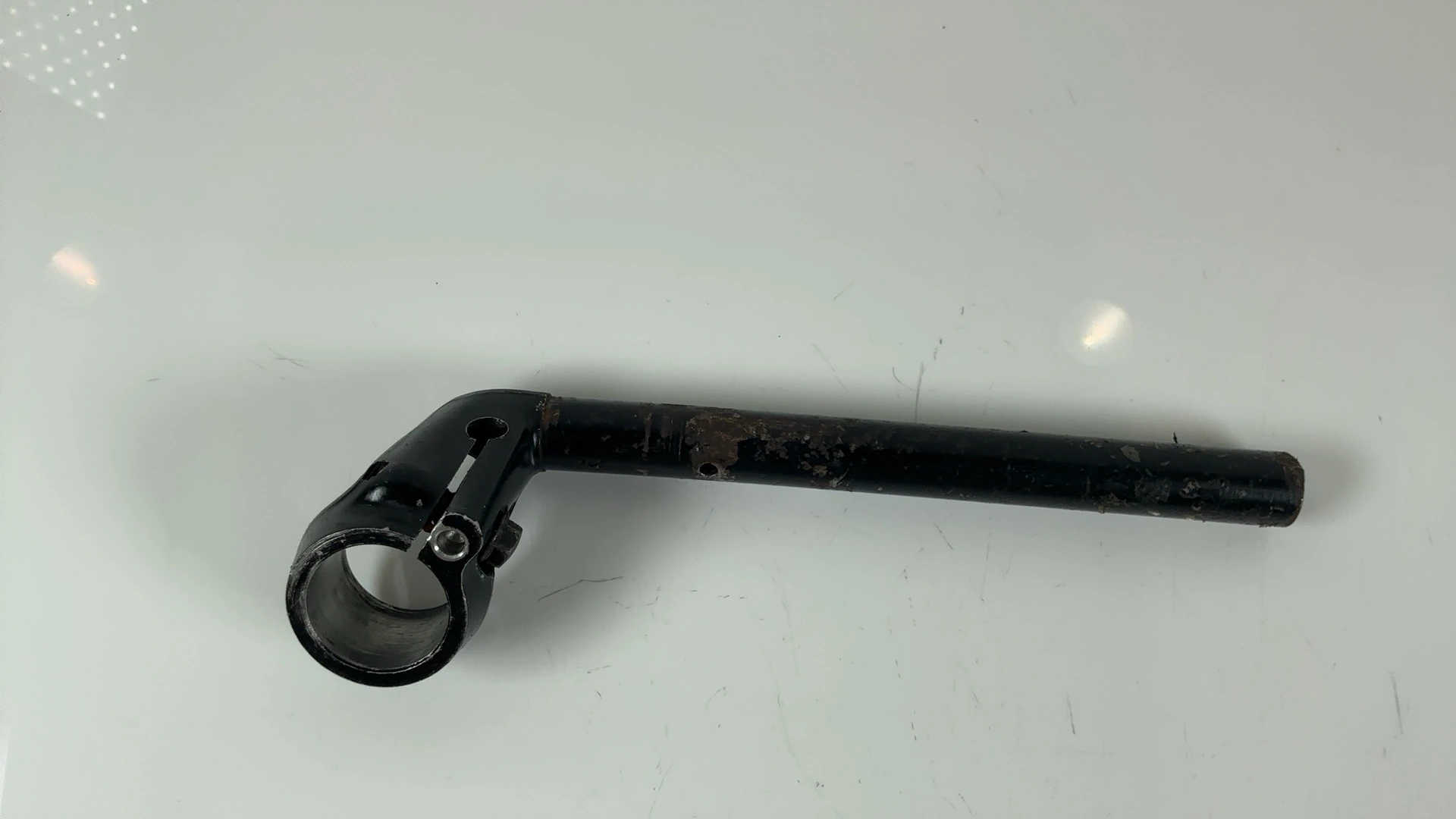 Honda VF500F VF500 500cc Left Handlebar Clip On 1984-1986 OEM 53150-MF2-000 - Image 4