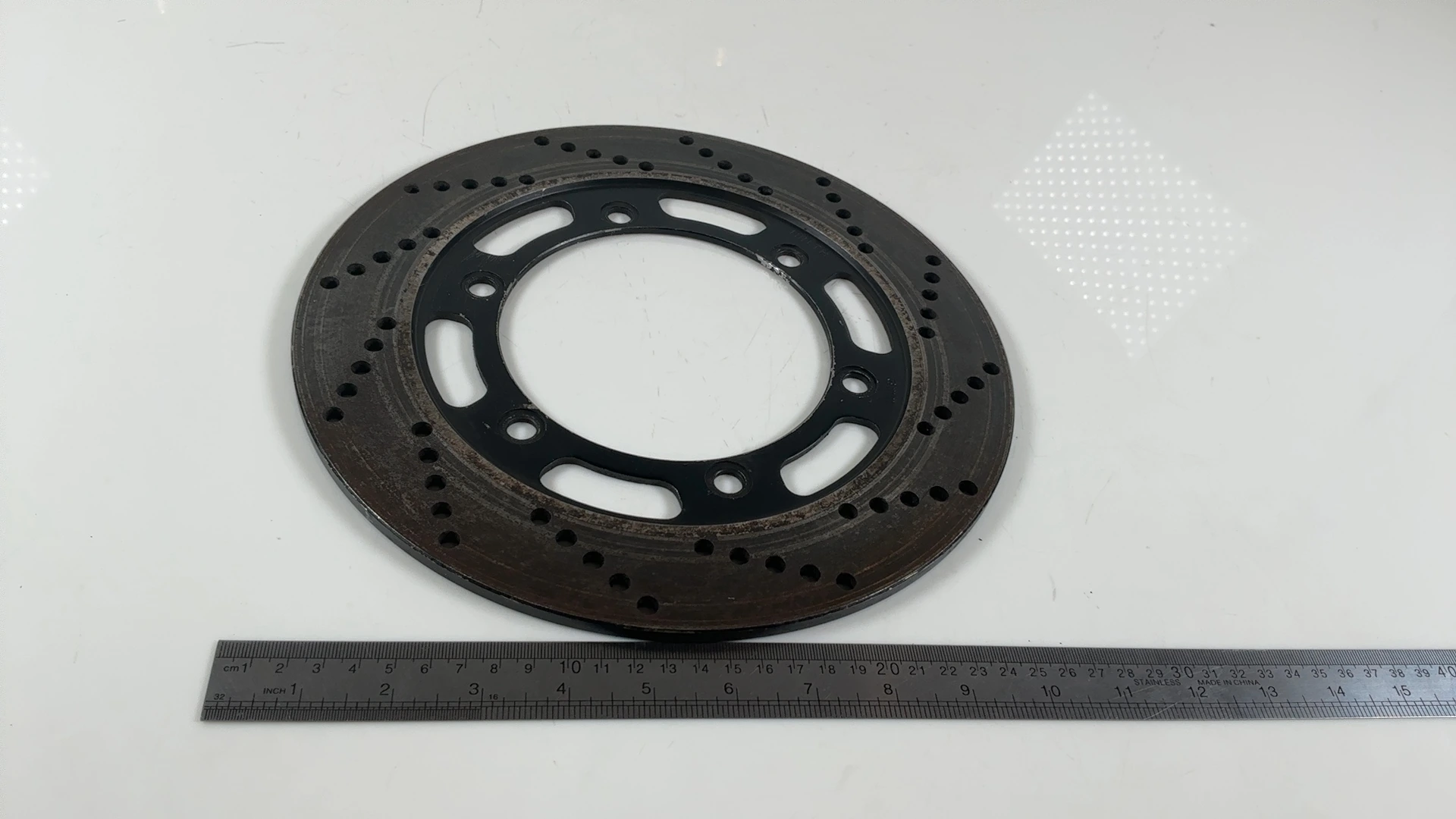 Suzuki GSX1100EF GV71C 1100cc Front Brake Disc Rotor 1984-1987 OEM 59221-49430 - Image 5