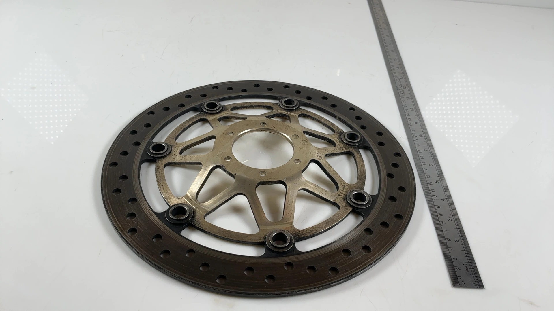 Honda Hornet CB600F 600 CC Front Brake Disc Rotor 2000-2002 OEM 45120-MBW-E11 - Image 3