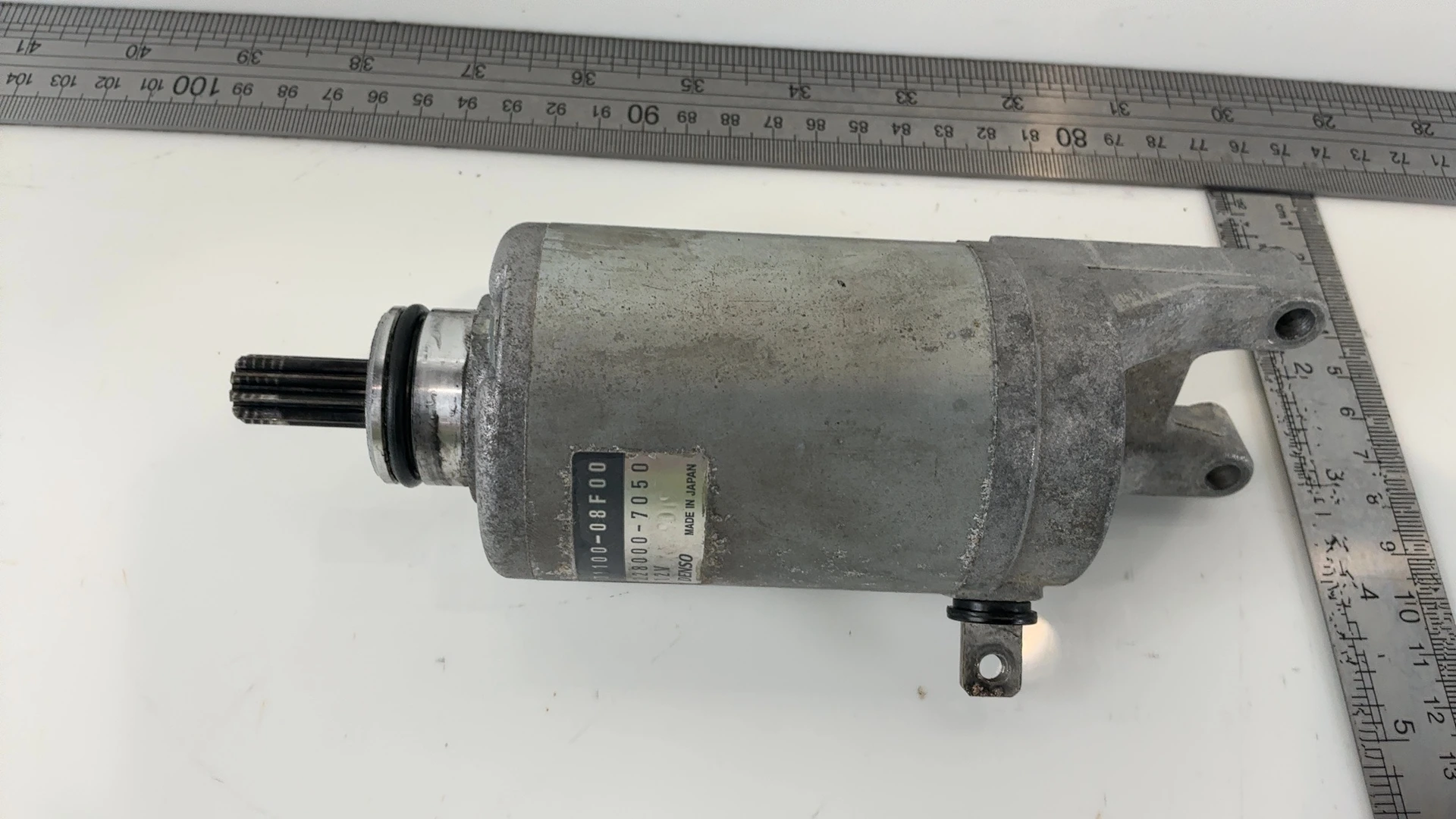Suzuki Bandit GSF600 GSF600S 600 CC Starter Motor 1996-1999 OEM 31100-08F00 - Image 6
