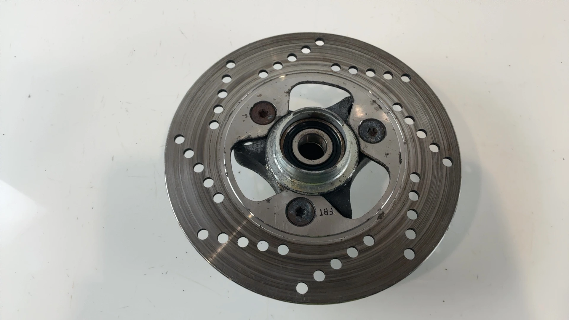 Peugeot Speedfight 2 100 Front Brake Disc Hub Assembly 2009 2010 OEM 736290 - Image 3