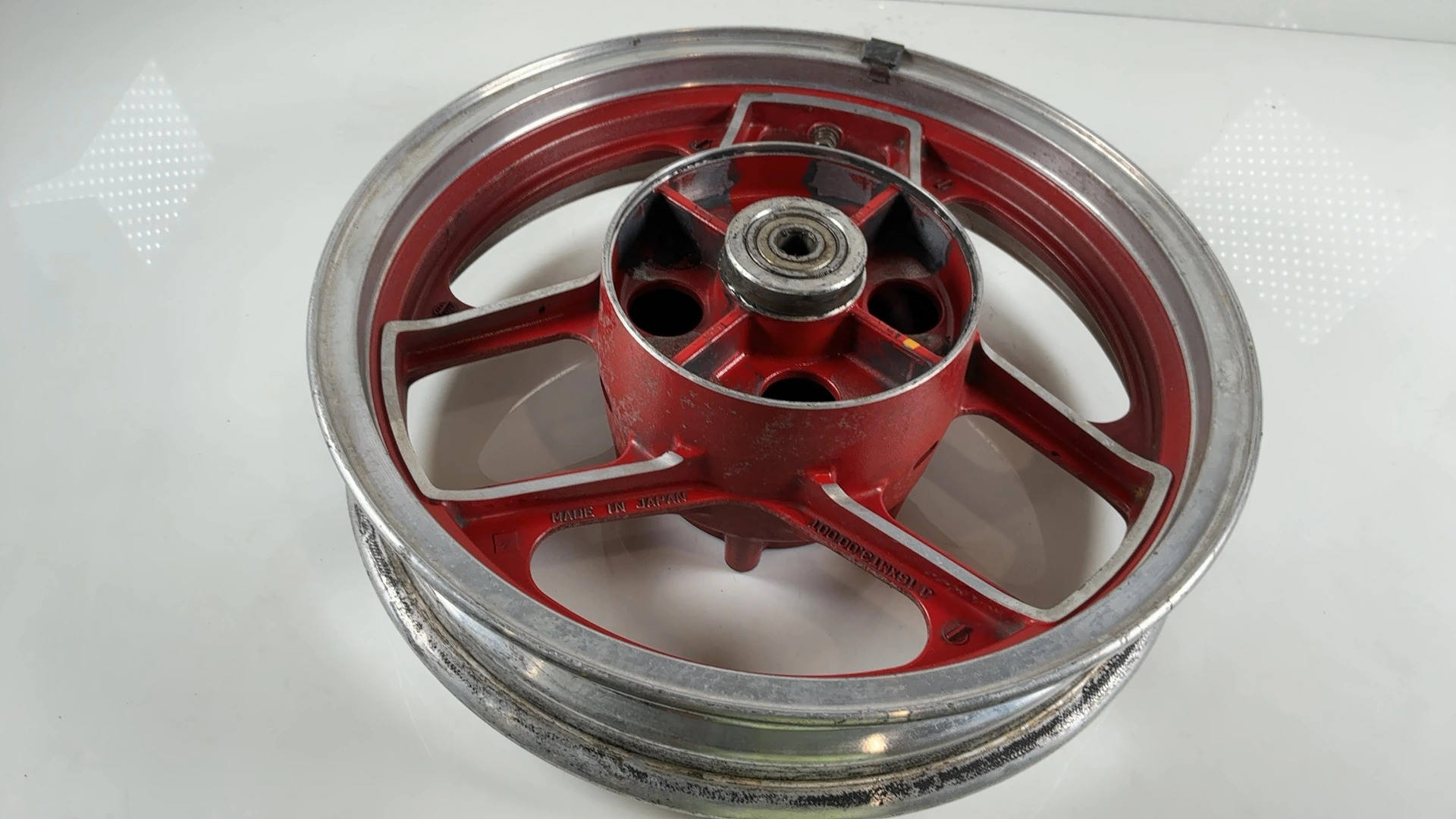 Kawasaki Ninja 600R ZX600C 600cc Rear Wheel Rim 1988-1997 OEM 41073-1323-CW - Image 9